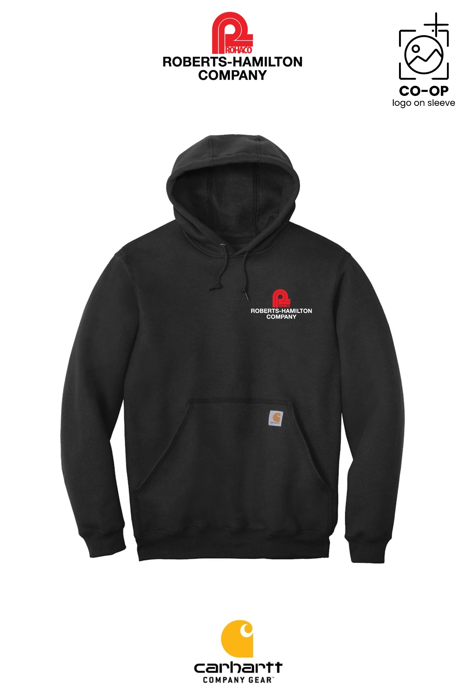 Carhartt® Midweight Hooded Sweatshirt - ROBERTS-HAMILTON