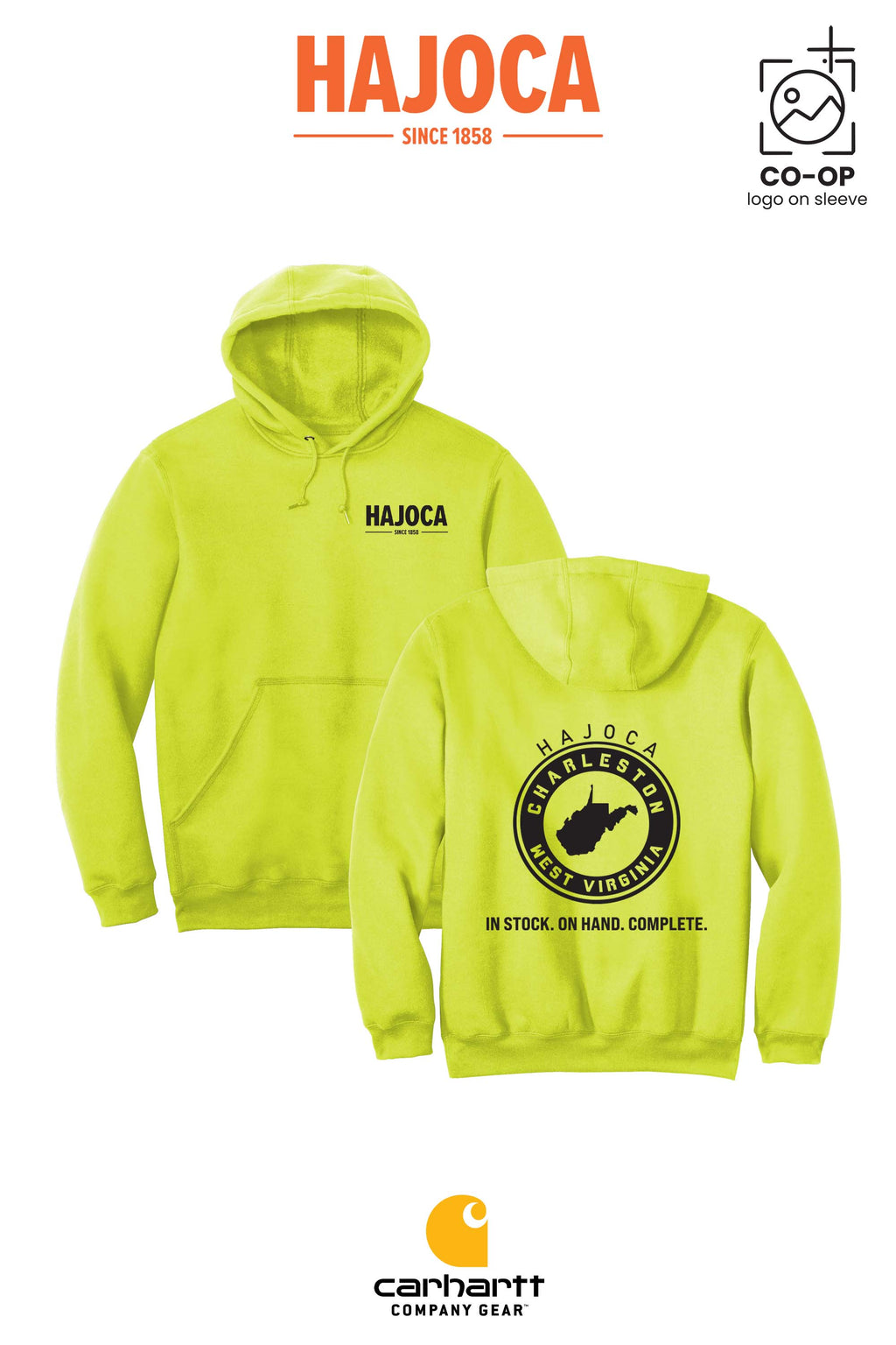 Carhartt® Midweight Hooded Sweatshirt - HAJOCA - CHARLESTON