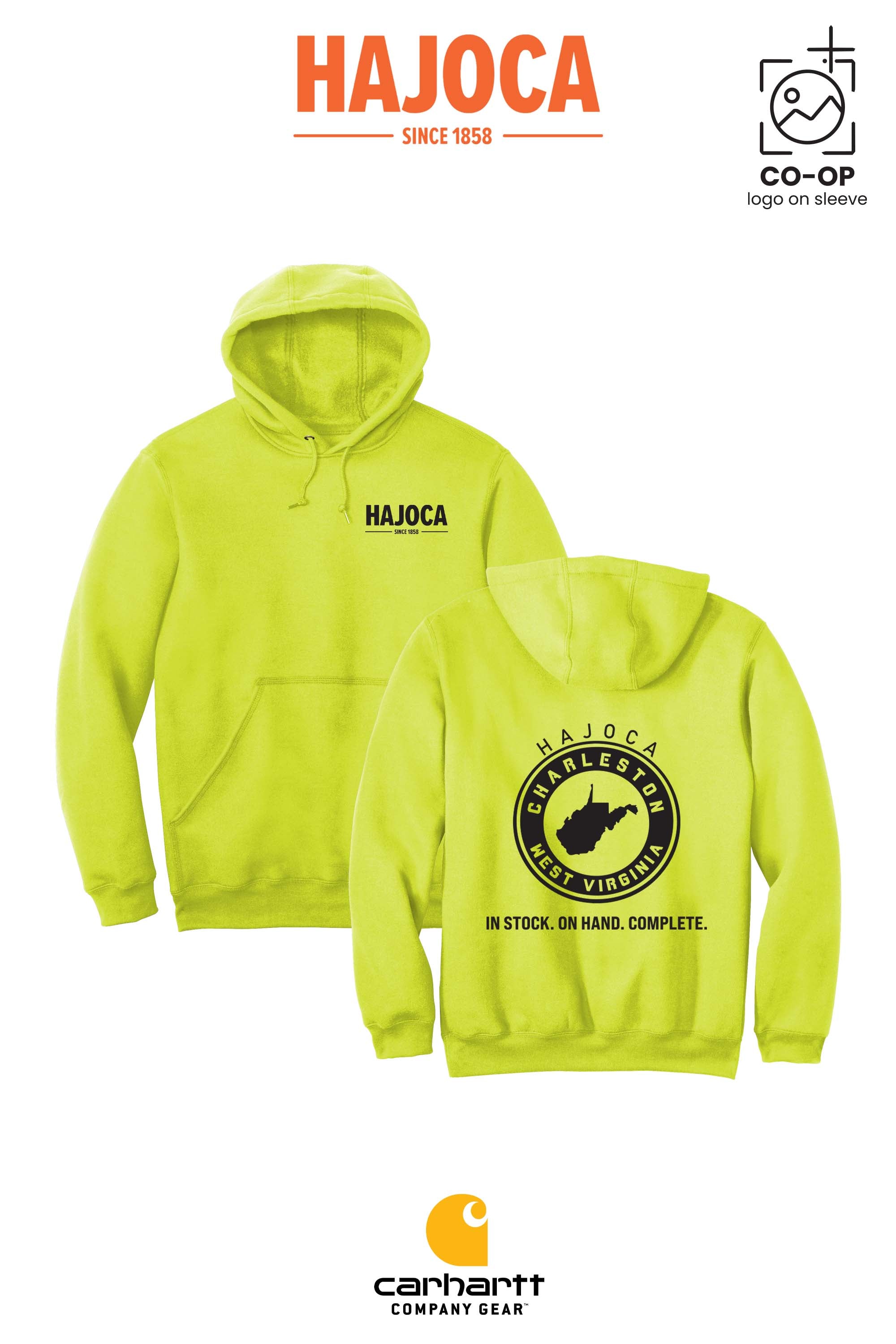 Carhartt® Midweight Hooded Sweatshirt - HAJOCA - CHARLESTON