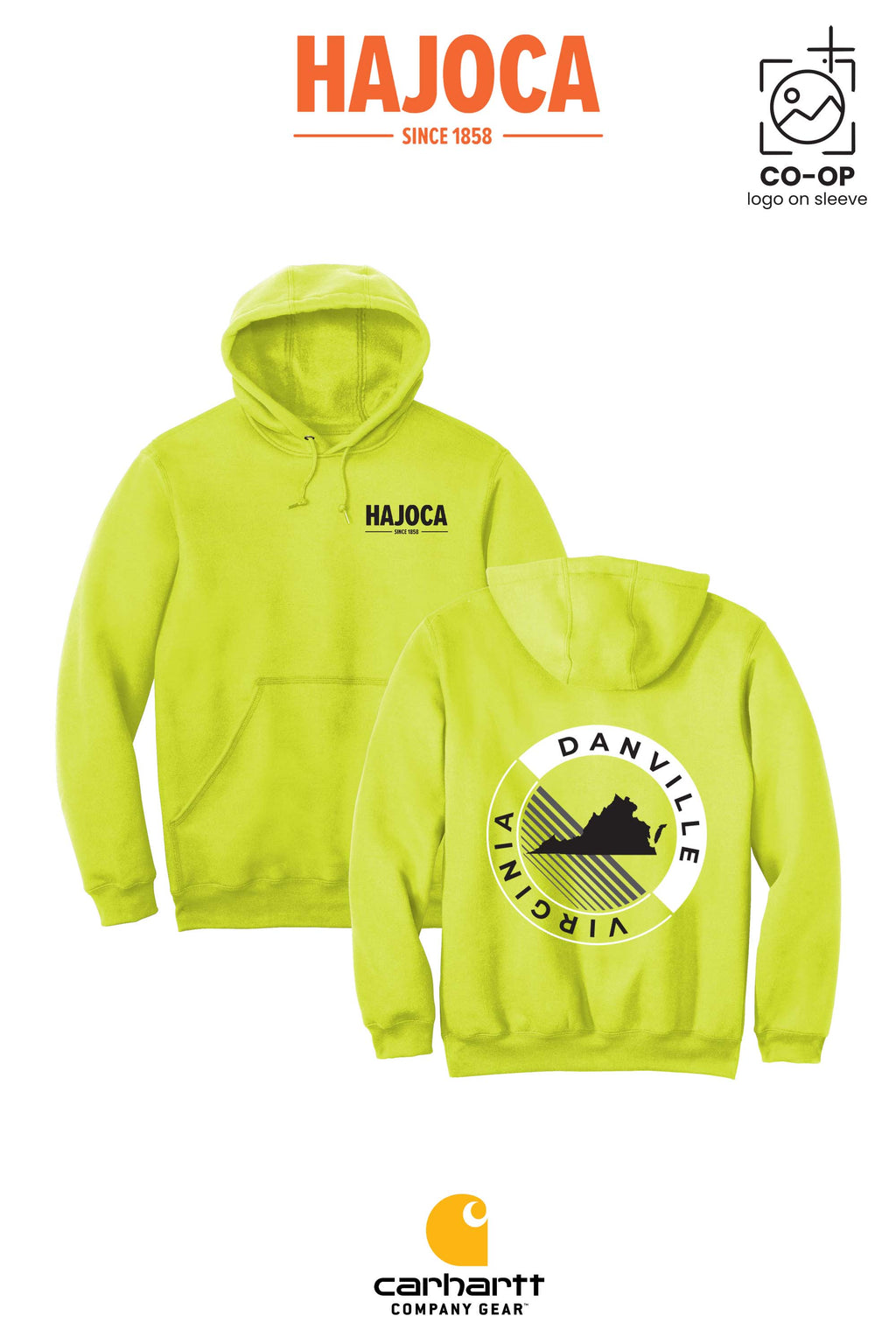 Carhartt® Midweight Hooded Sweatshirt - HAJOCA - DANVILLE