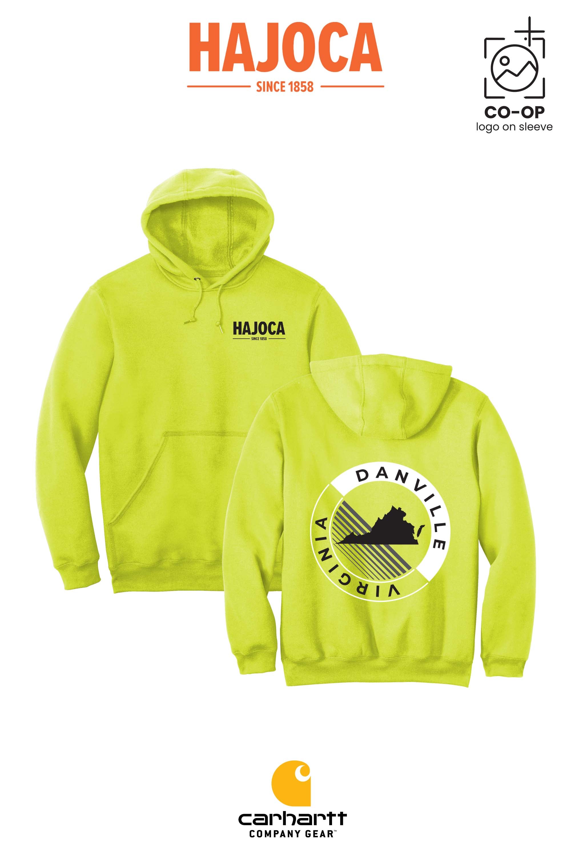 Carhartt® Midweight Hooded Sweatshirt - HAJOCA - DANVILLE