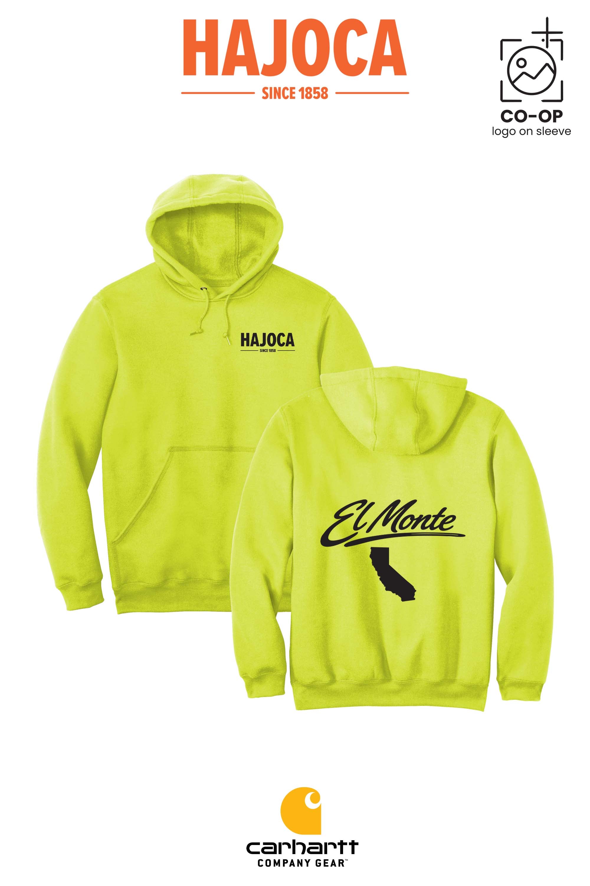 Carhartt® Midweight Hooded Sweatshirt - HAJOCA - EL MONTE