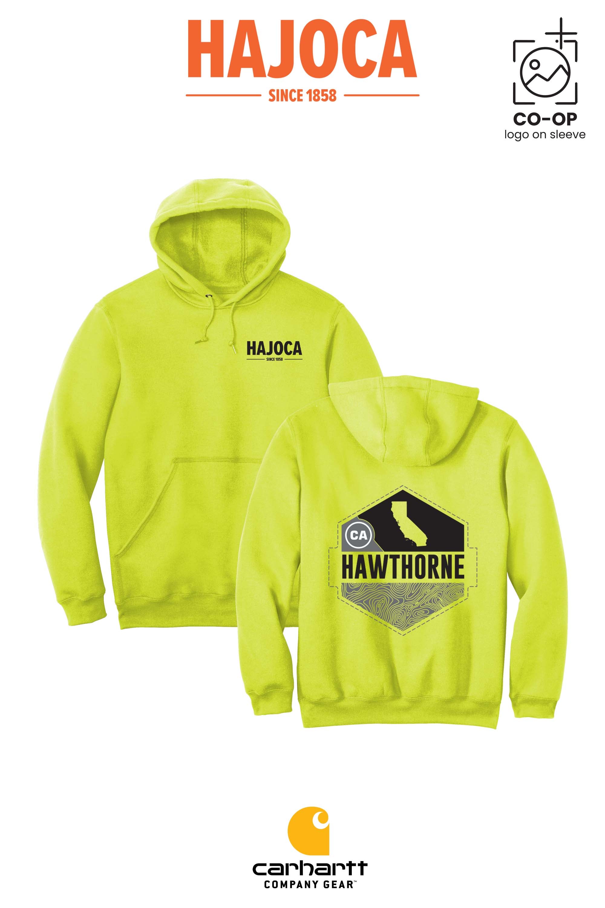 Carhartt® Midweight Hooded Sweatshirt - HAJOCA - HAWTHORNE