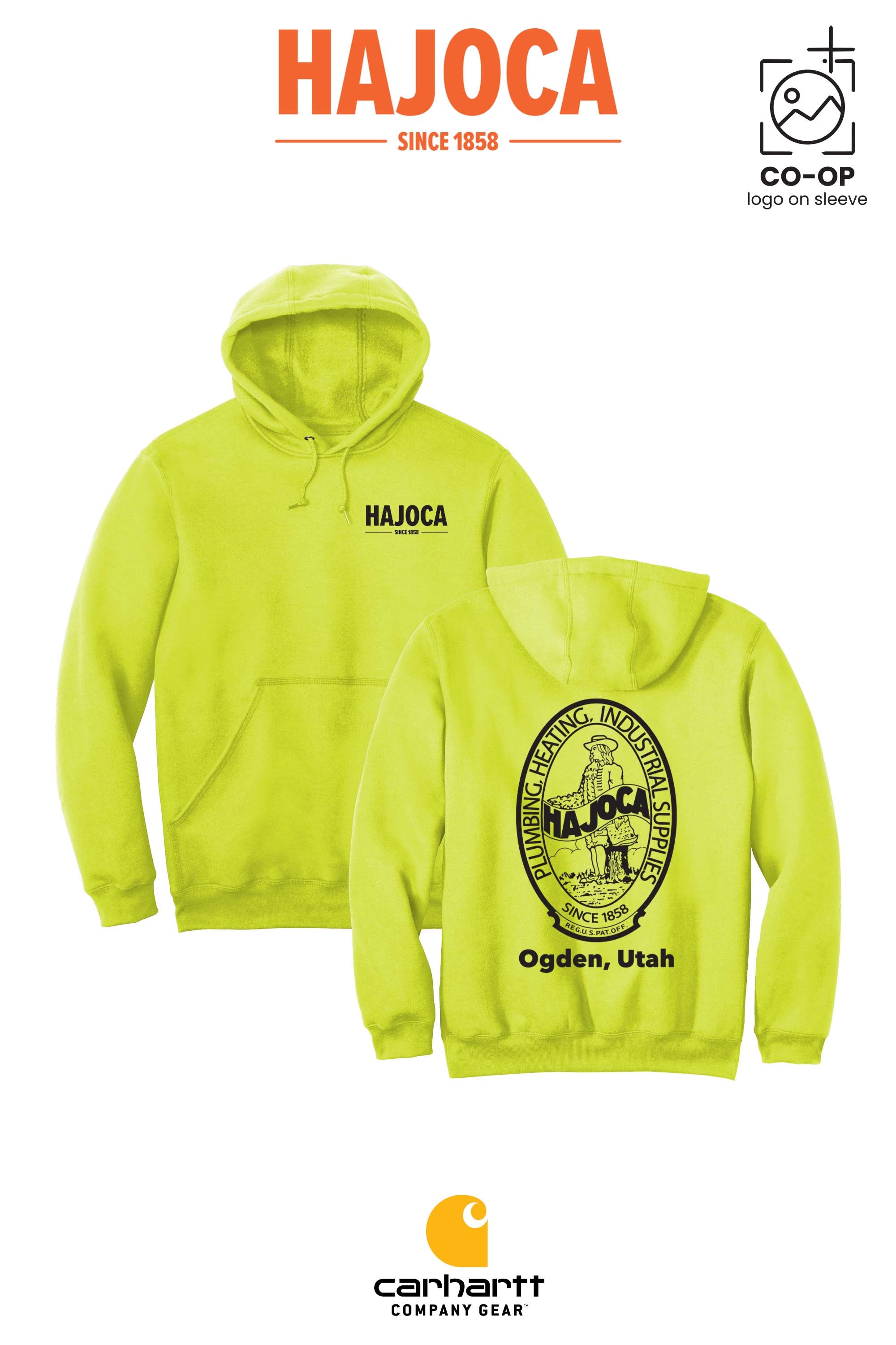 Carhartt® Midweight Hooded Sweatshirt - HAJOCA - OGDEN