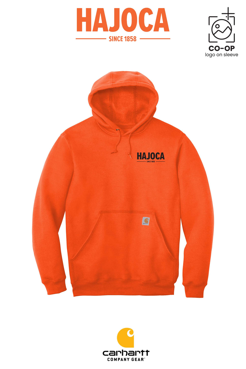 Carhartt® Midweight Hooded Sweatshirt - HAJOCA