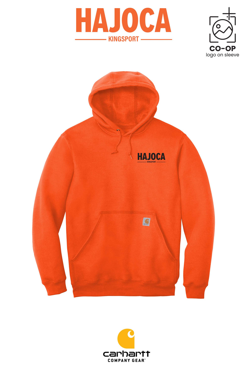 Carhartt® Midweight Hooded Sweatshirt - HAJOCA - KINGSPORT