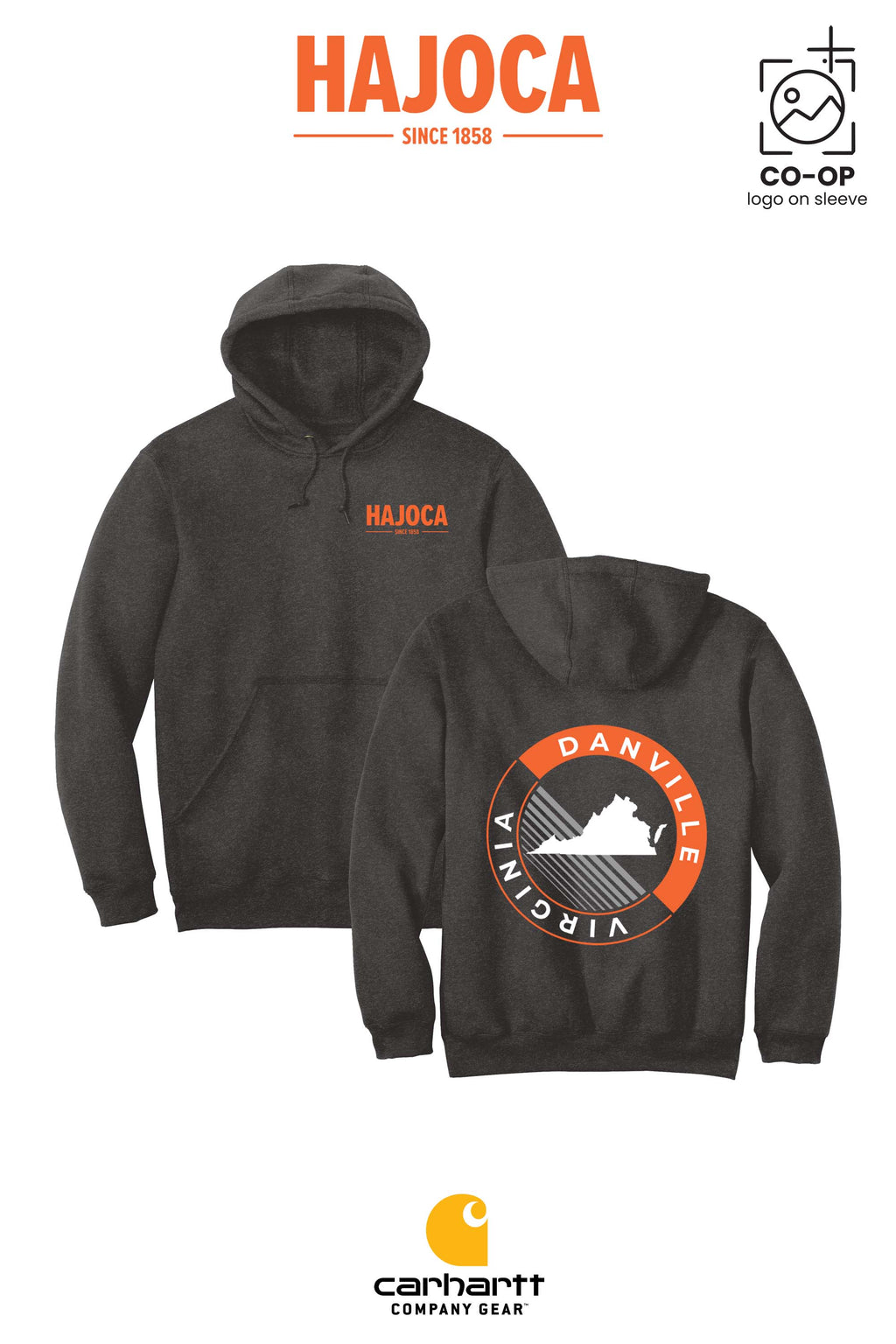 Carhartt® Midweight Hooded Sweatshirt - HAJOCA - DANVILLE