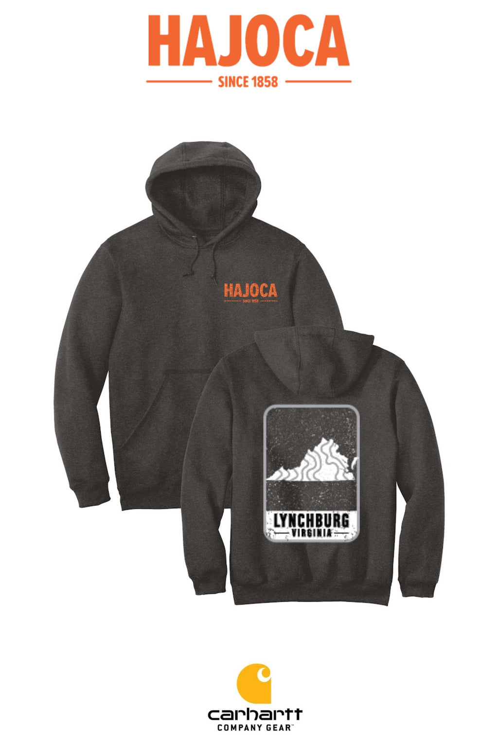 Carhartt® Midweight Hooded Sweatshirt - HAJOCA - LYNCHBURG
