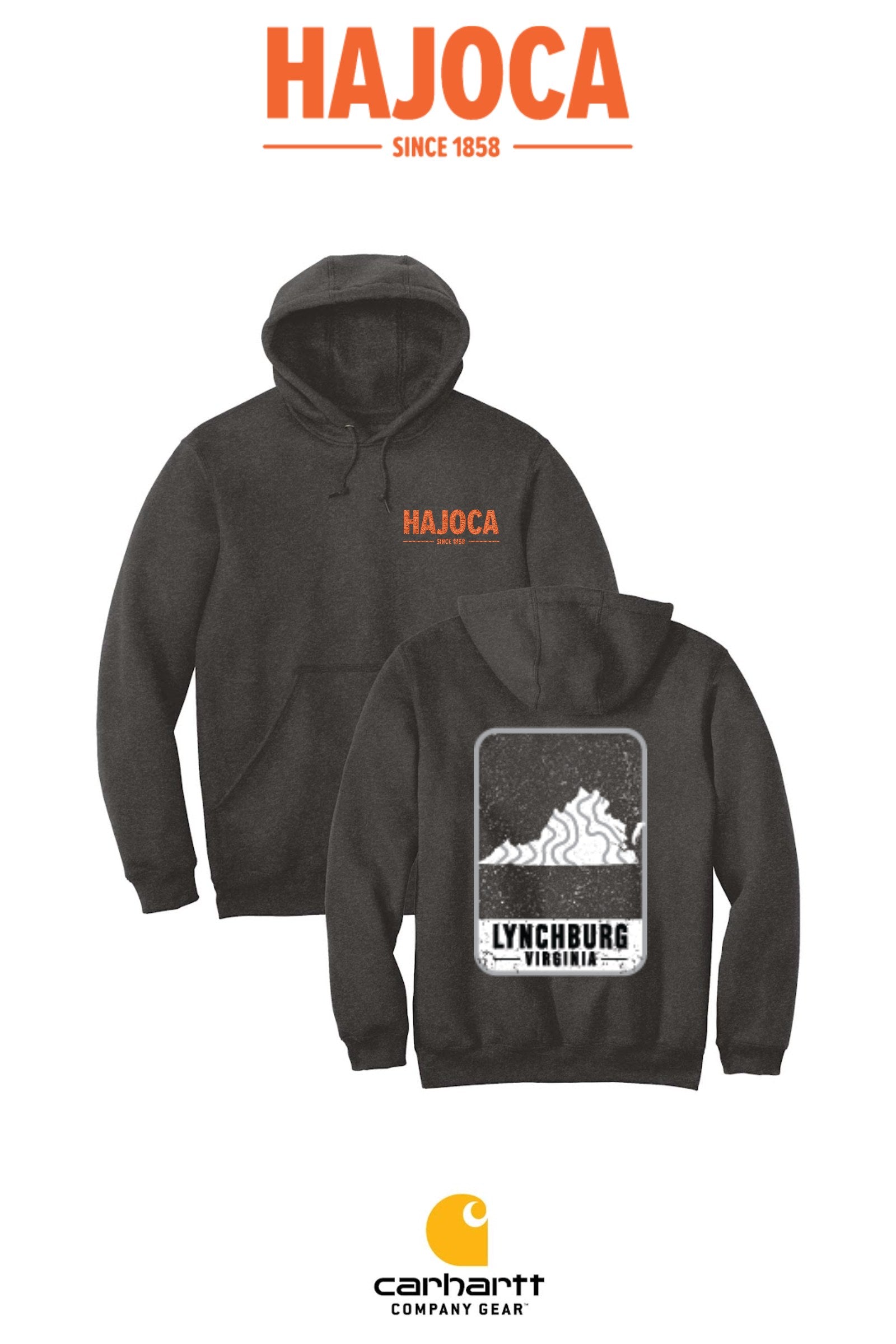 Carhartt® Midweight Hooded Sweatshirt - HAJOCA - LYNCHBURG
