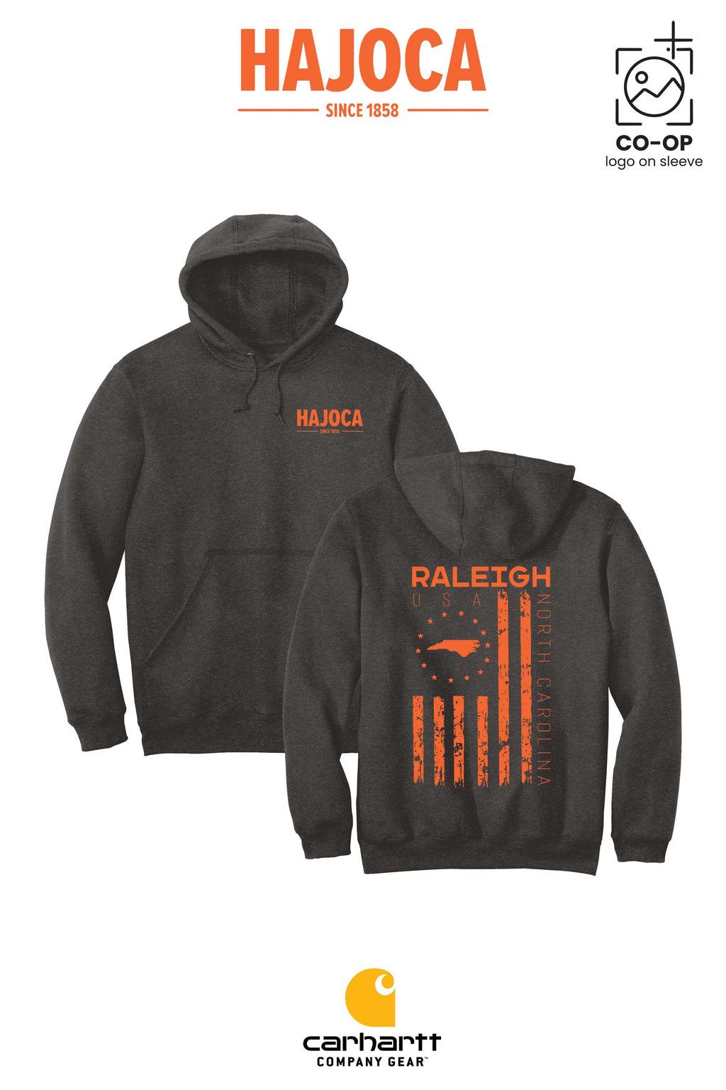Carhartt® Midweight Hooded Sweatshirt - HAJOCA - RALEIGH