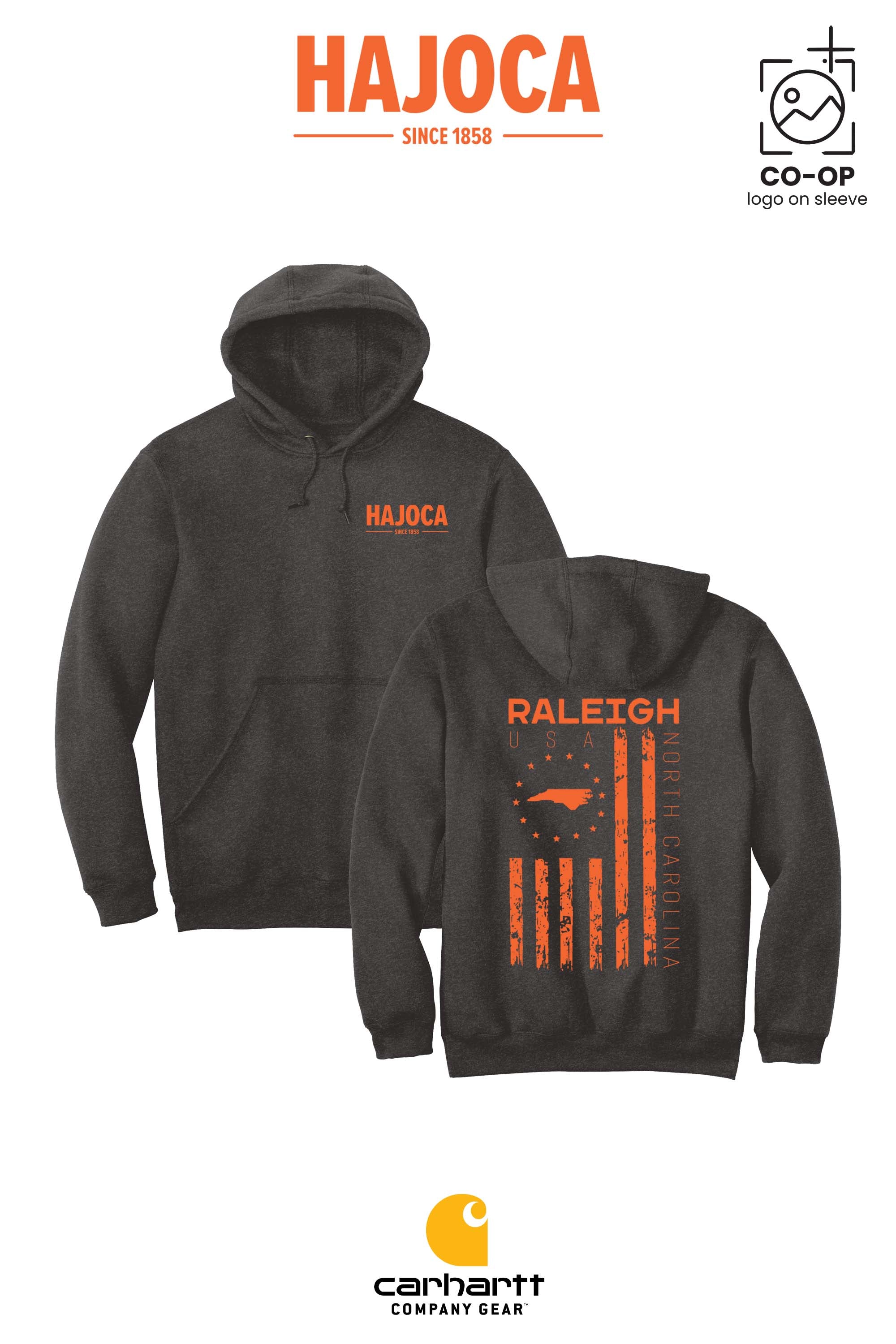 Carhartt® Midweight Hooded Sweatshirt - HAJOCA - RALEIGH