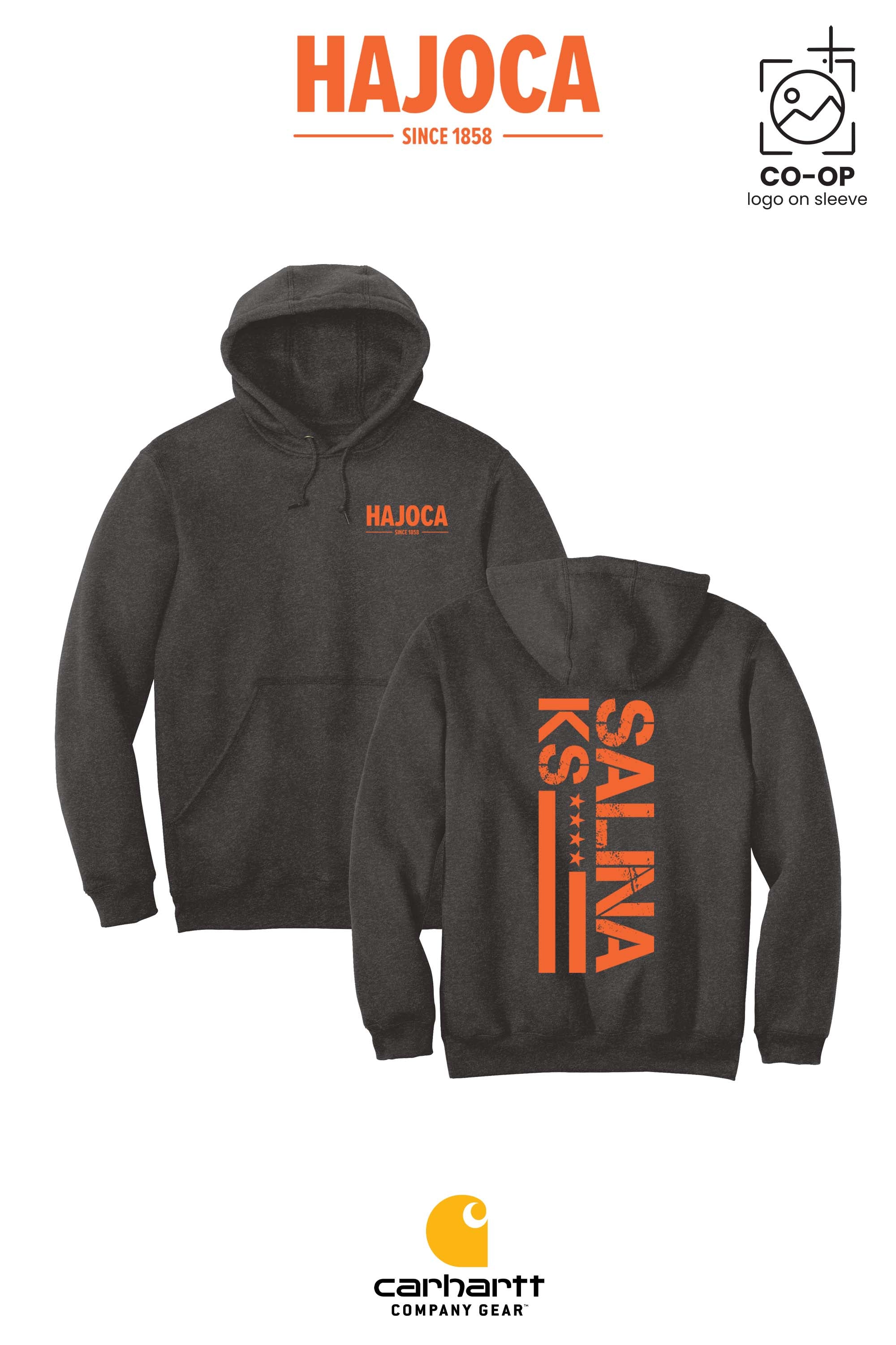 Carhartt® Midweight Hooded Sweatshirt - HAJOCA - SALINA