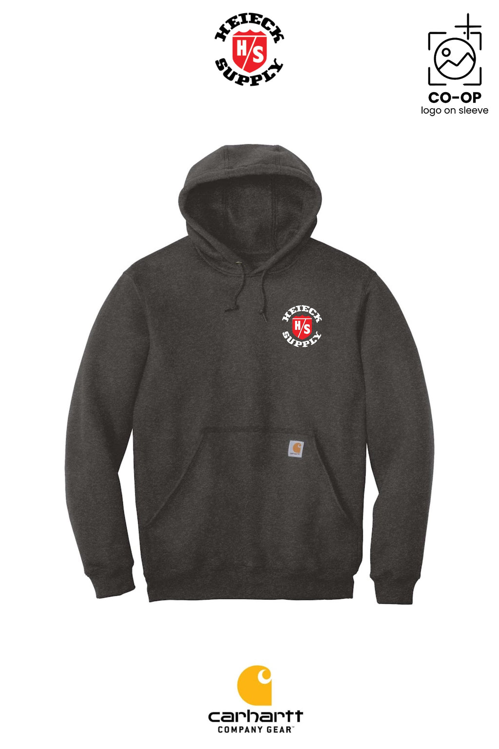 Carhartt® Midweight Hooded Sweatshirt - HEIECK SUPPLY