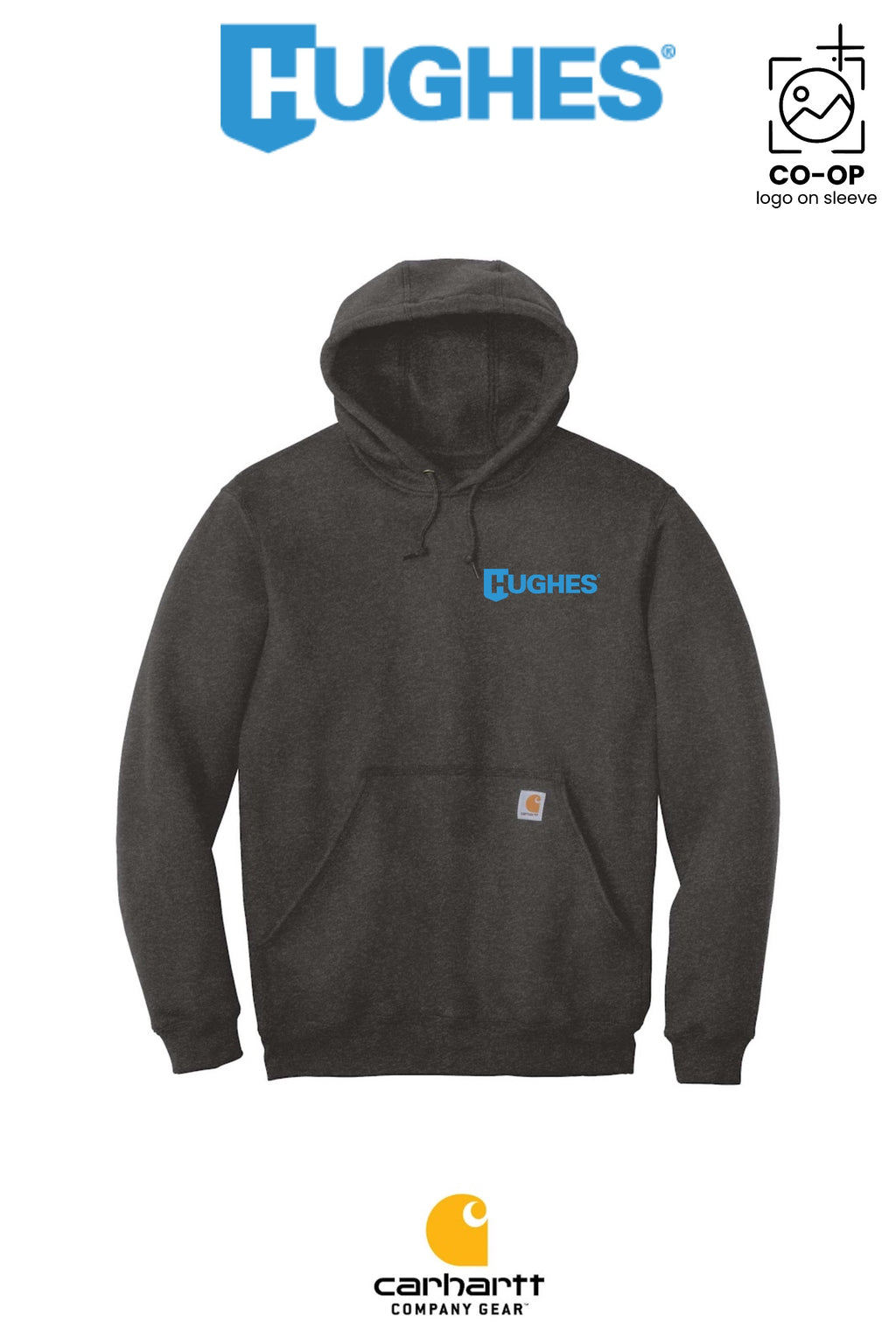 Carhartt® Midweight Hooded Sweatshirt - HUGHES SUPPLY