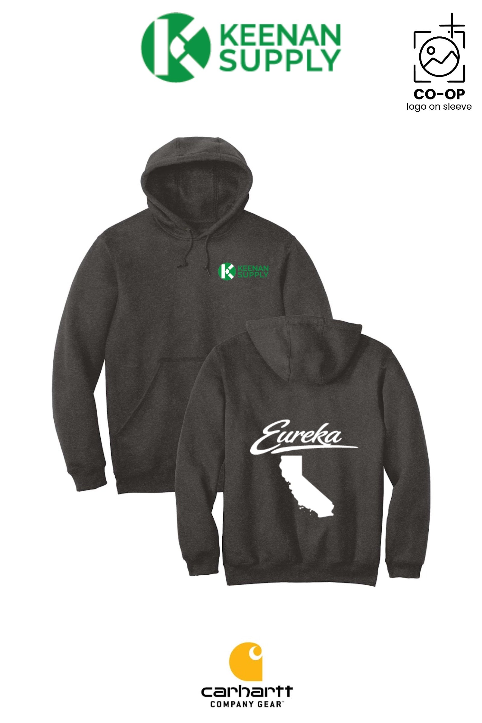 Carhartt® Midweight Hooded Sweatshirt - KEENAN SUPPLY - EUREKA