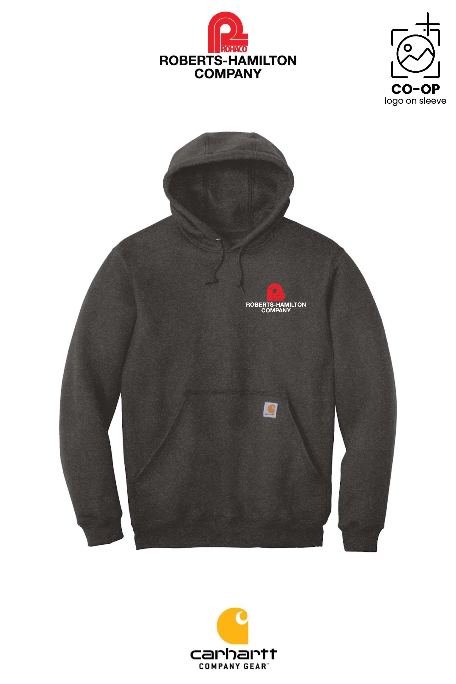 Carhartt® Midweight Hooded Sweatshirt - ROBERTS-HAMILTON