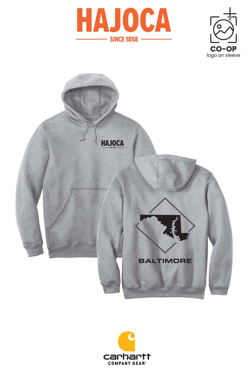 Carhartt® Midweight Hooded Sweatshirt - HAJOCA - BALTIMORE