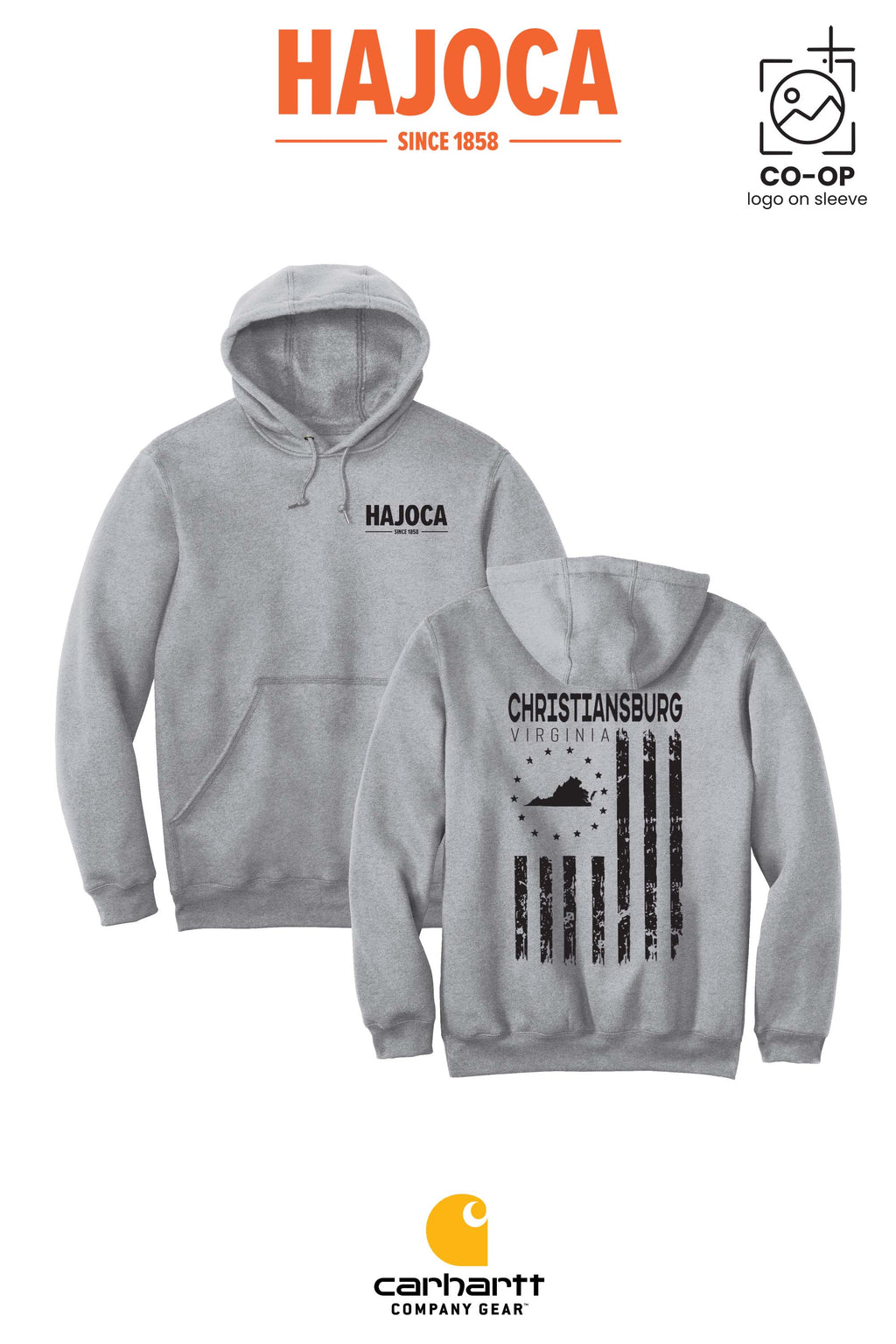 Carhartt® Midweight Hooded Sweatshirt - HAJOCA - CHRISTIANSBURG