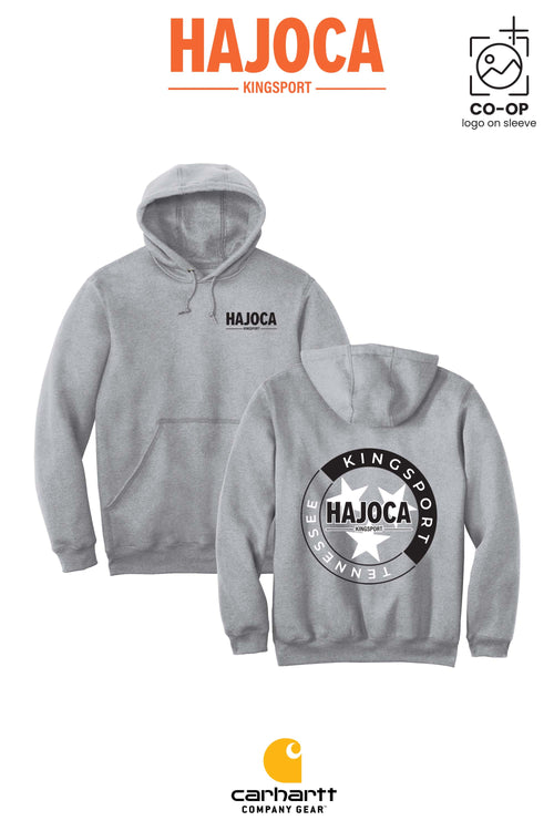 Carhartt® Midweight Hooded Sweatshirt - HAJOCA - KINGSPORT (Back Print)