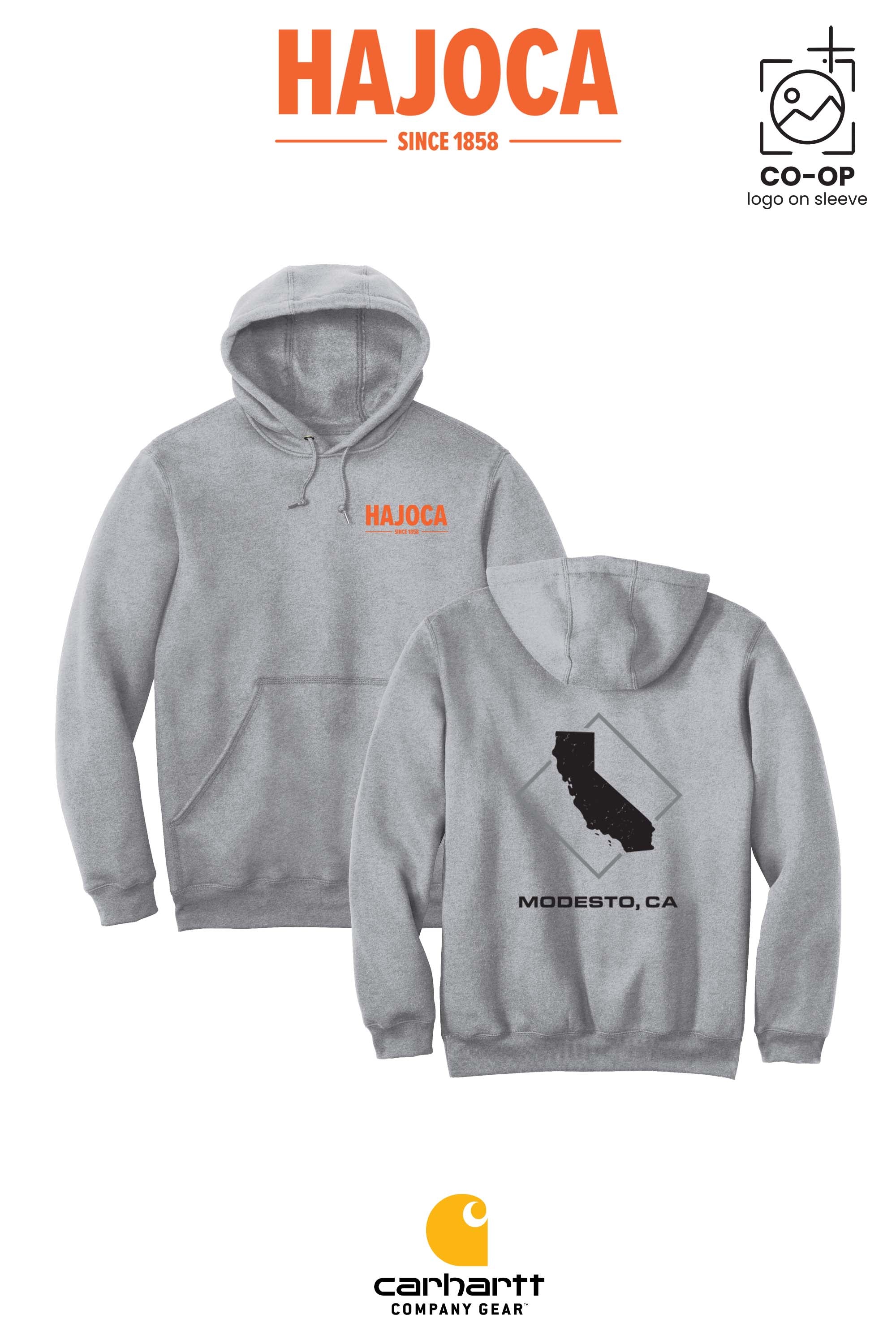 Carhartt® Midweight Hooded Sweatshirt - HAJOCA - MODESTO