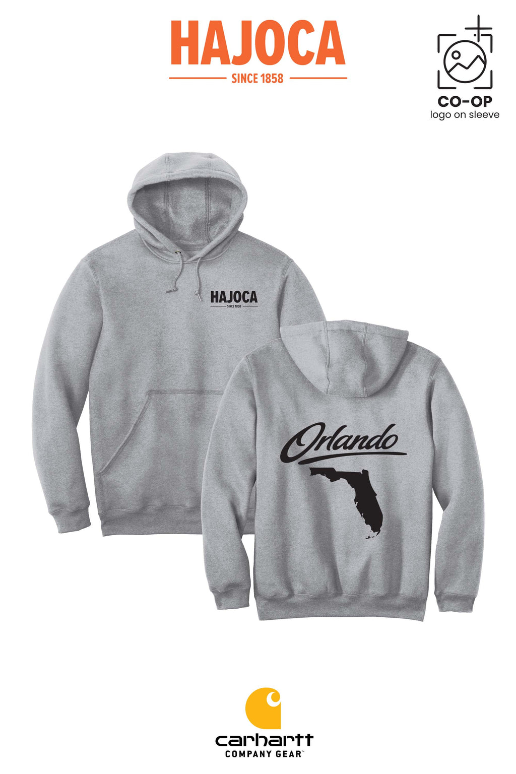 Carhartt® Midweight Hooded Sweatshirt - HAJOCA - ORLANDO