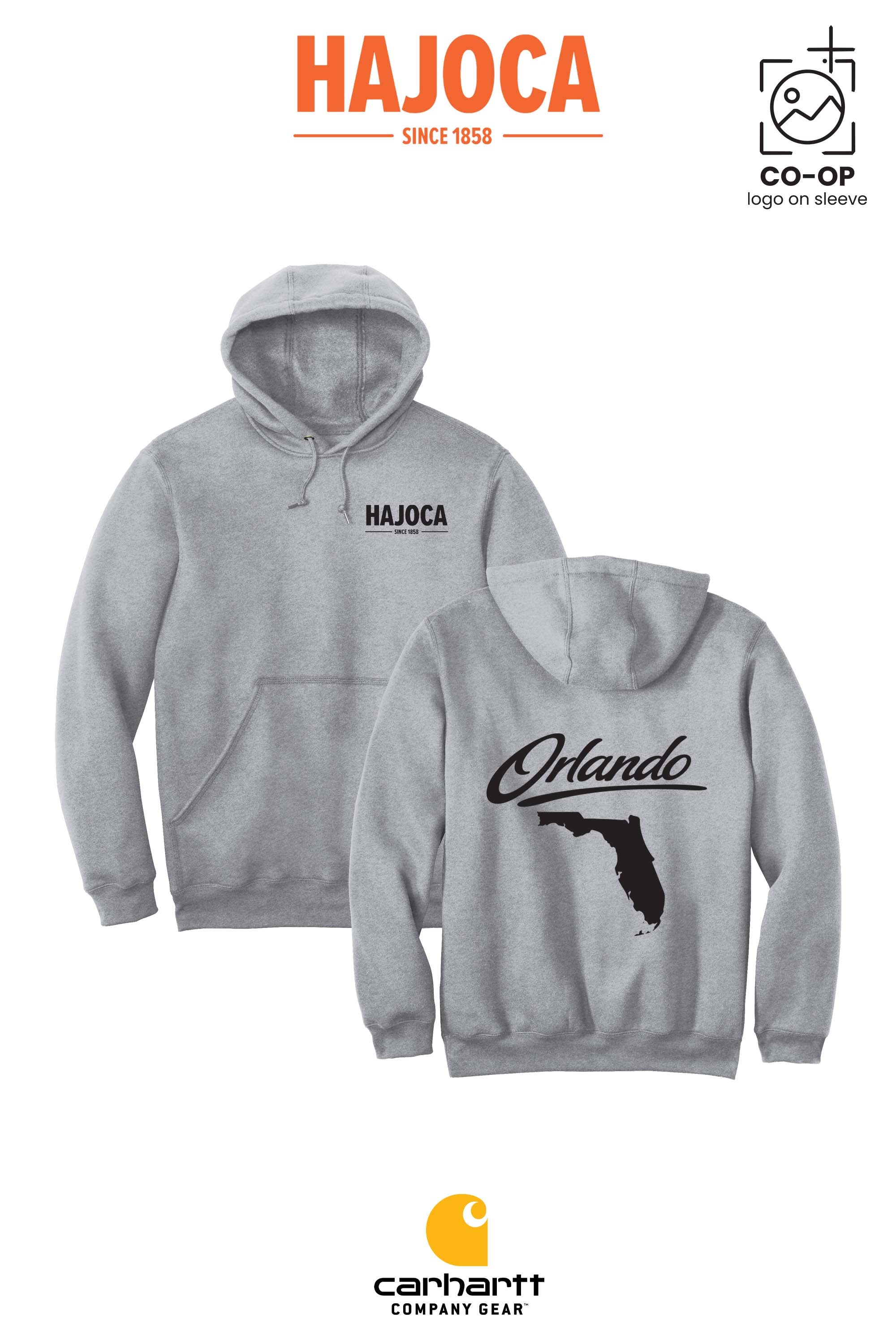 Carhartt® Midweight Hooded Sweatshirt - HAJOCA - ORLANDO
