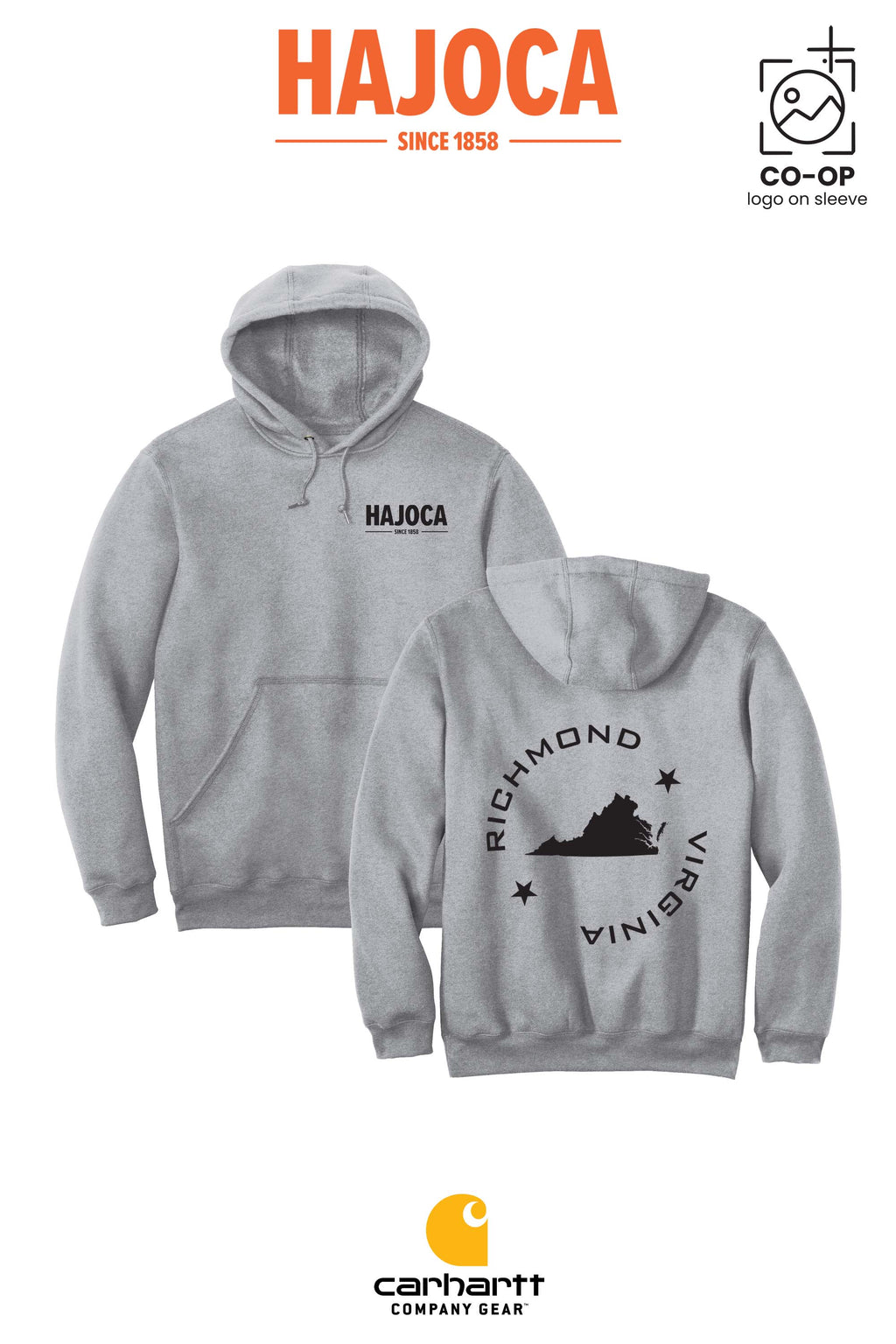 Carhartt® Midweight Hooded Sweatshirt - HAJOCA - RICHMOND-SOUTH