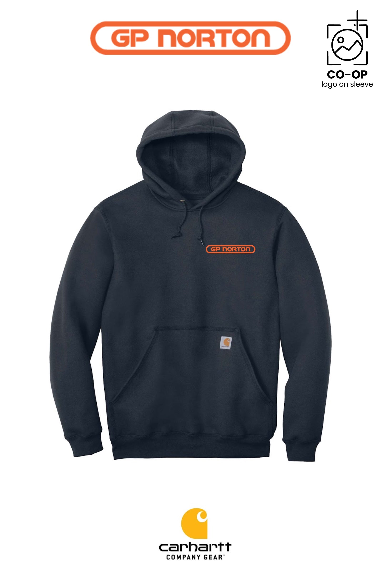 Carhartt® Midweight Hooded Sweatshirt - G P NORTON