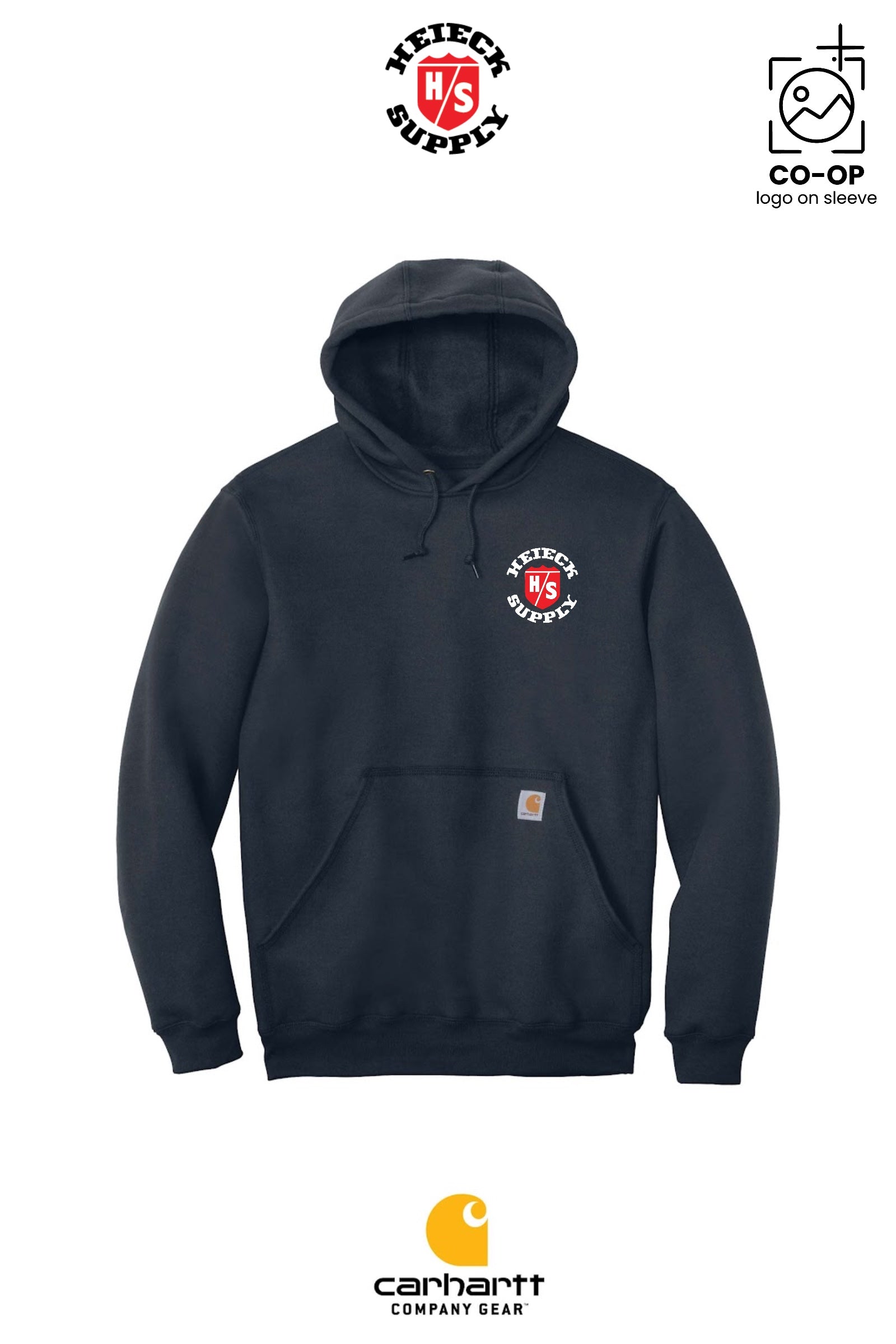 Carhartt® Midweight Hooded Sweatshirt - HEIECK SUPPLY