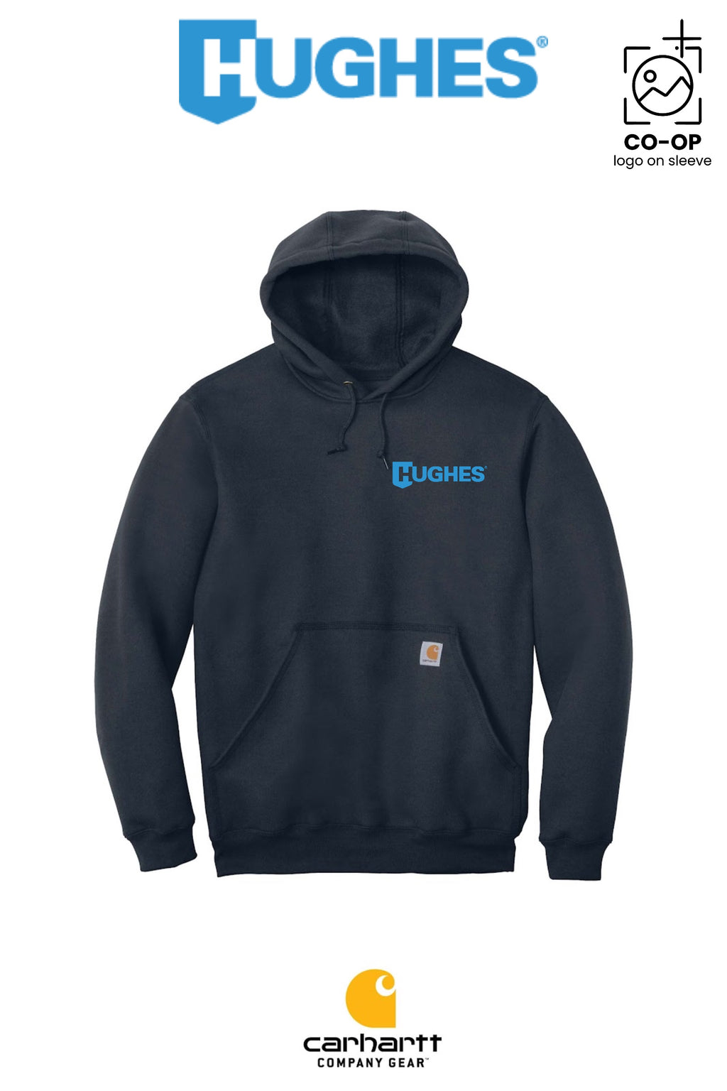 Carhartt® Midweight Hooded Sweatshirt - HUGHES SUPPLY