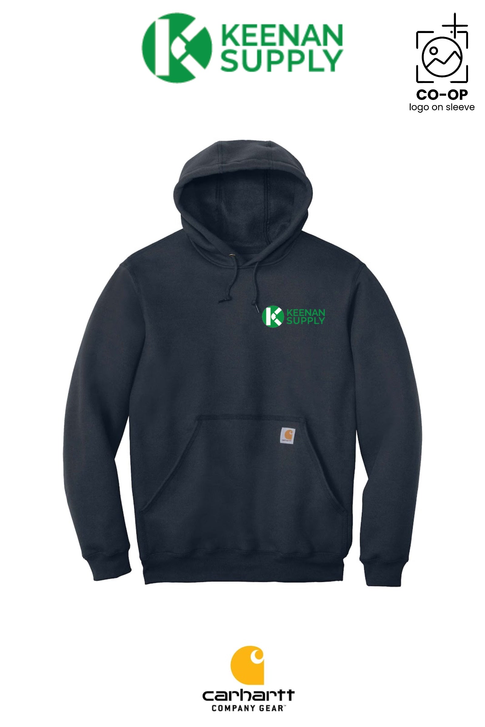 Carhartt® Midweight Hooded Sweatshirt - KEENAN SUPPLY