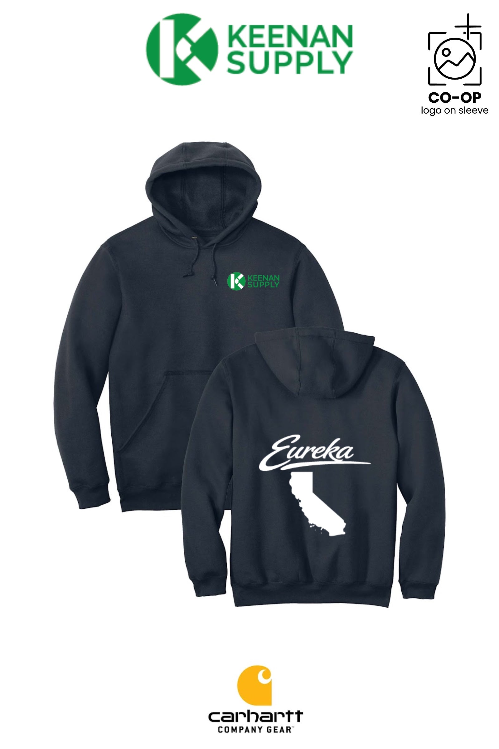 Carhartt® Midweight Hooded Sweatshirt - KEENAN SUPPLY - EUREKA