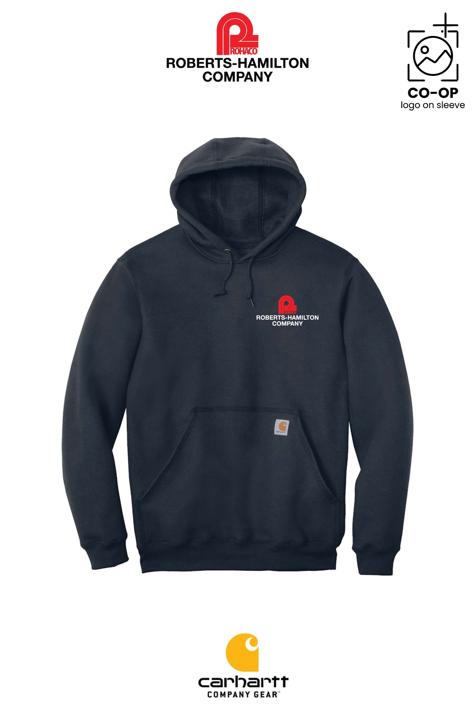 Carhartt® Midweight Hooded Sweatshirt - ROBERTS-HAMILTON