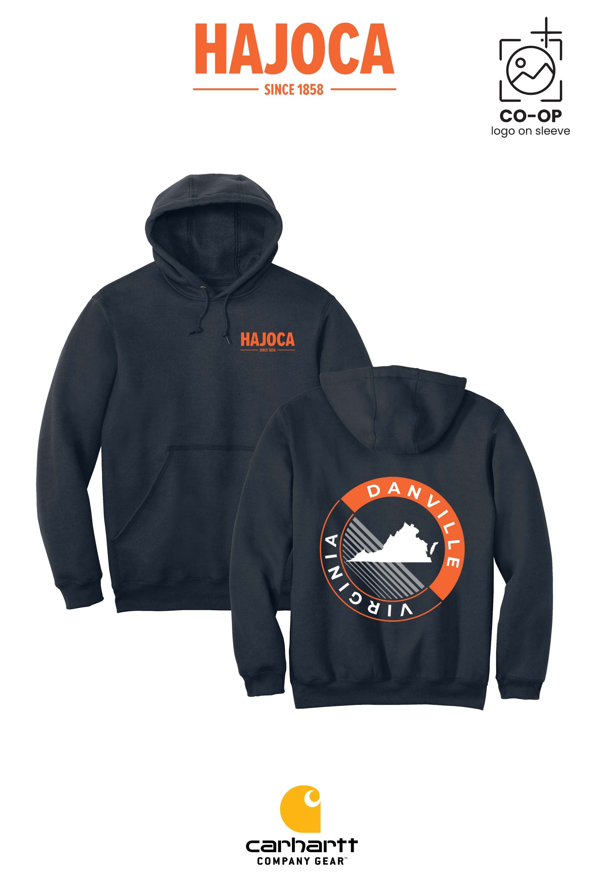 Carhartt® Midweight Hooded Sweatshirt - HAJOCA - DANVILLE