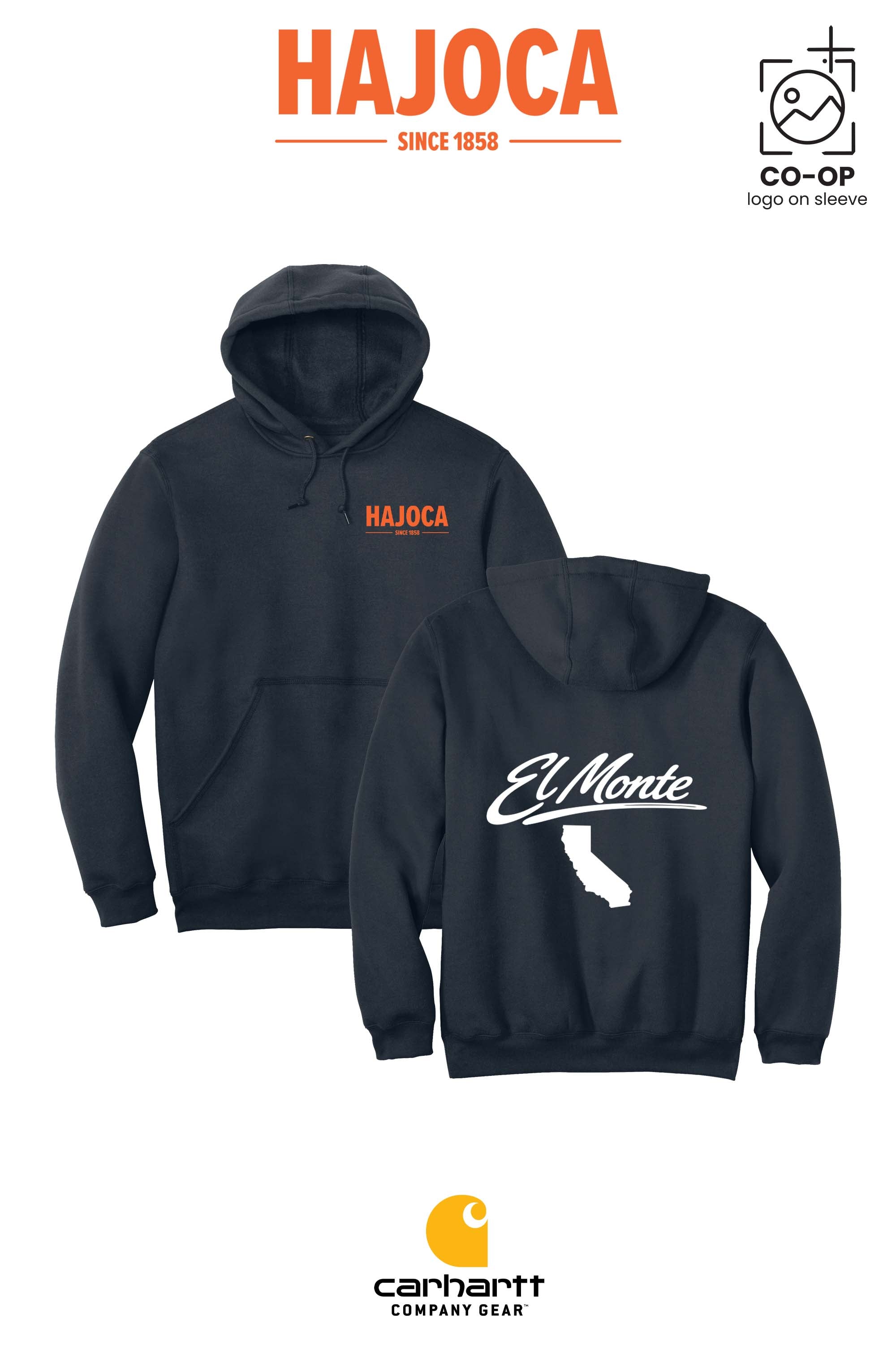 Carhartt® Midweight Hooded Sweatshirt - HAJOCA - EL MONTE