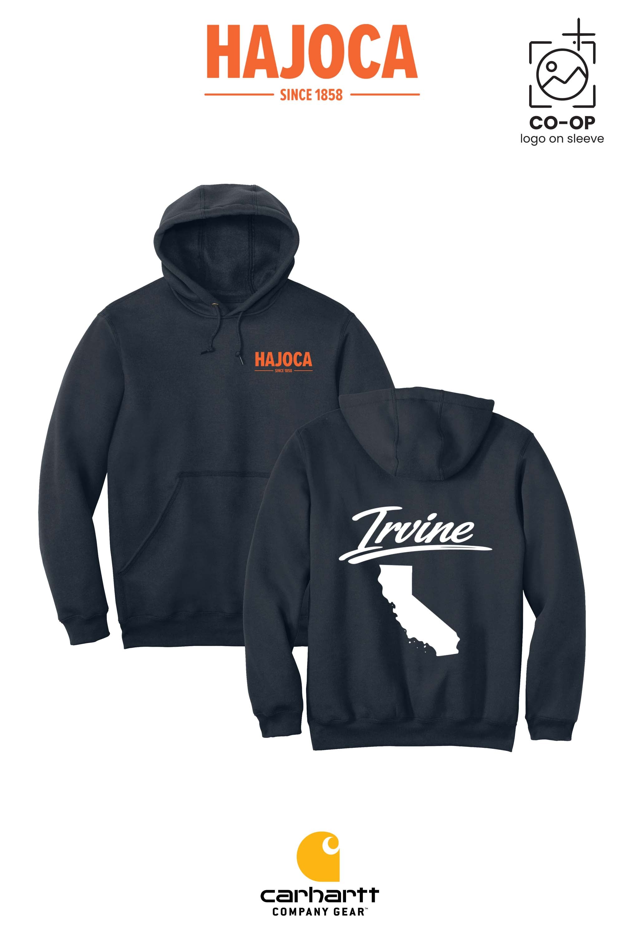 Carhartt® Midweight Hooded Sweatshirt - HAJOCA - IRVINE