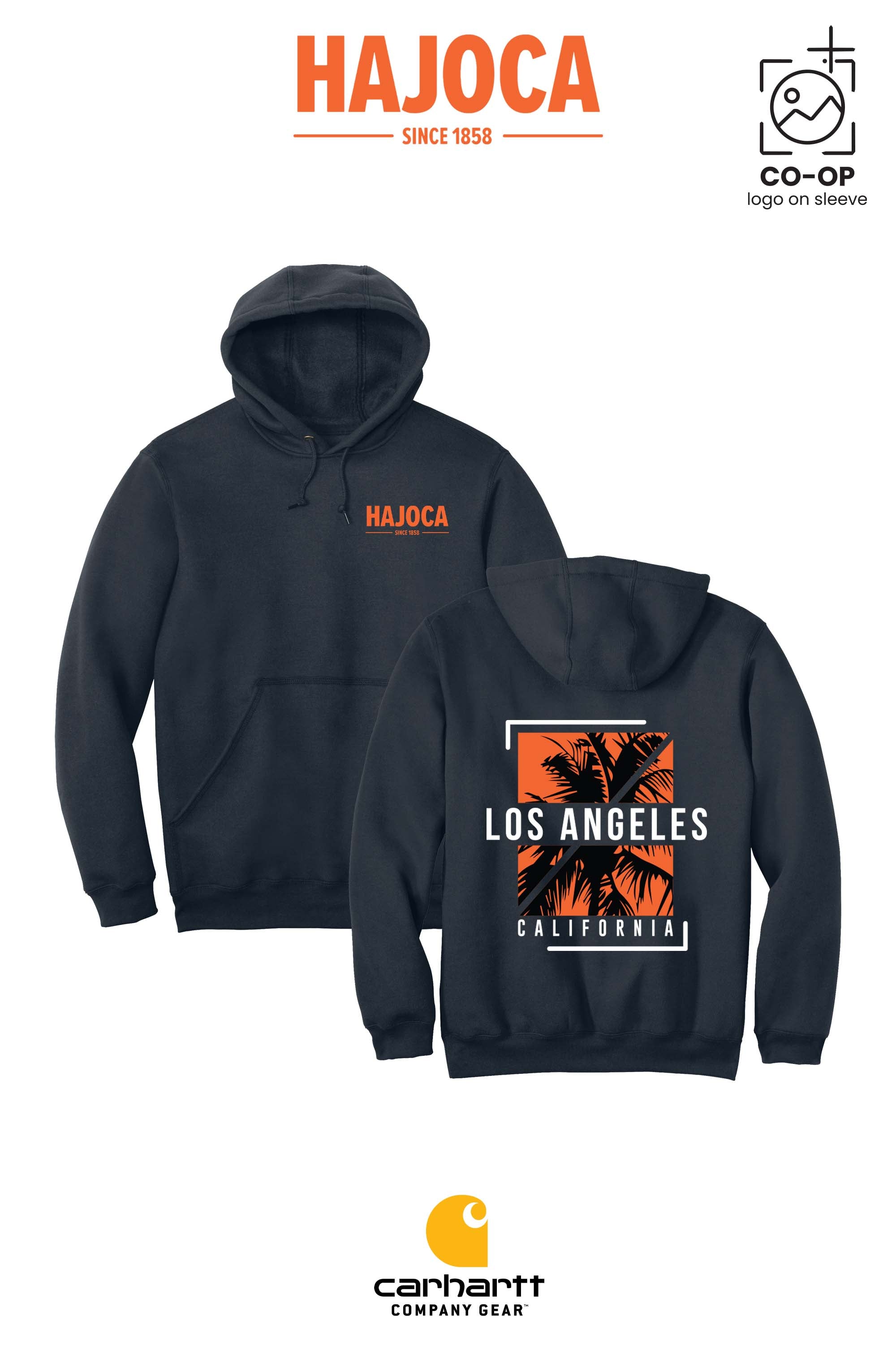 Carhartt® Midweight Hooded Sweatshirt - HAJOCA - LOS ANGELES