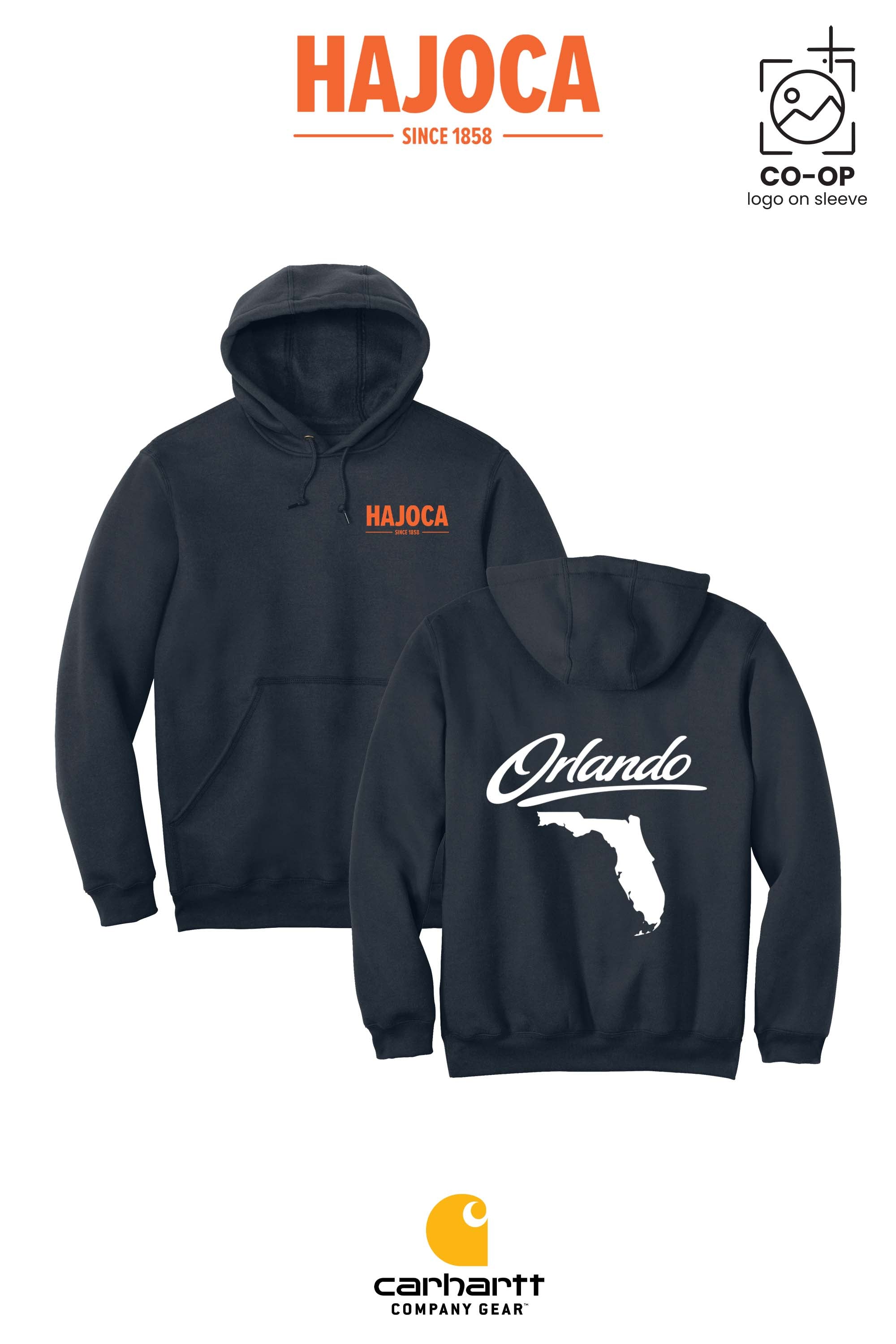 Carhartt® Midweight Hooded Sweatshirt - HAJOCA - ORLANDO