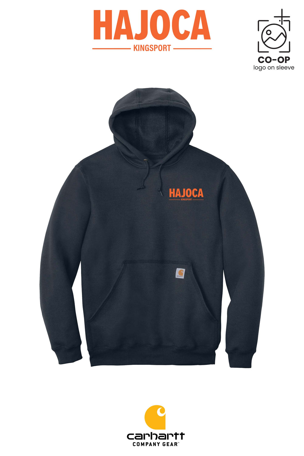 Carhartt® Midweight Hooded Sweatshirt - HAJOCA - KINGSPORT