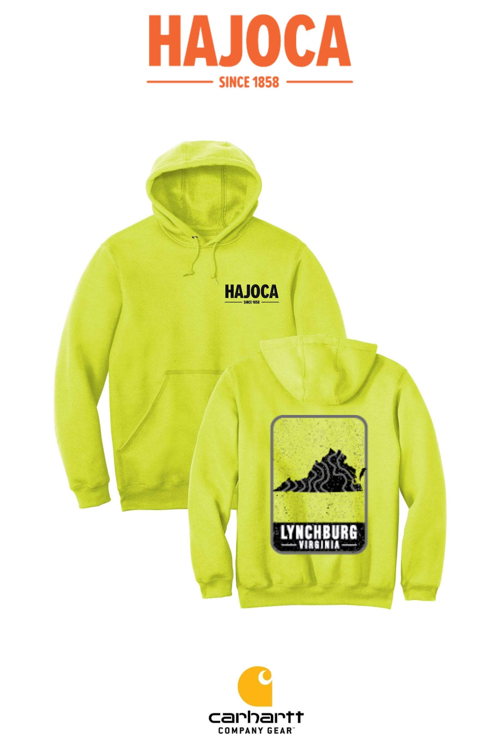 Carhartt® Midweight Hooded Sweatshirt - HAJOCA - LYNCHBURG