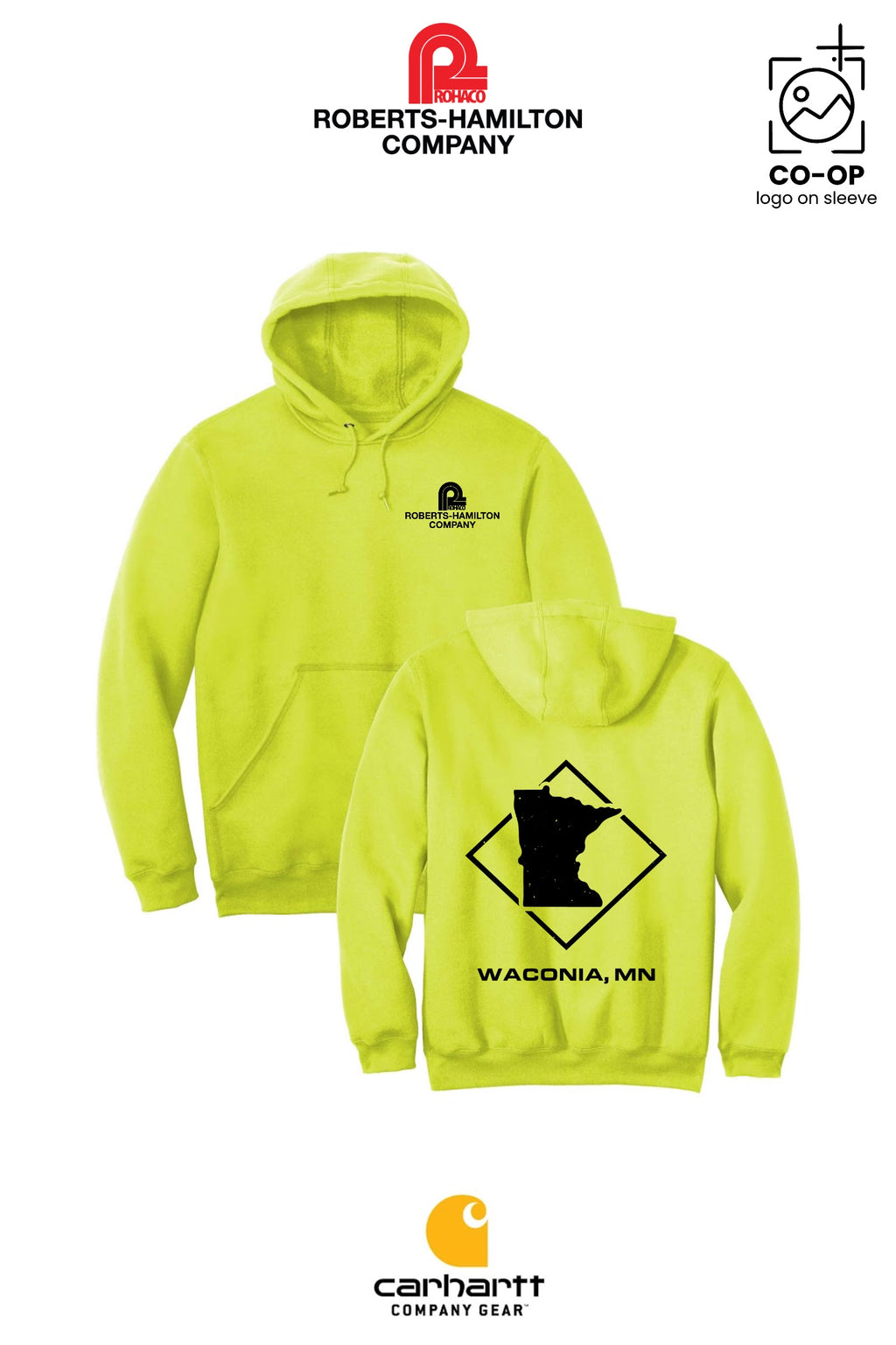 Carhartt® Midweight Hooded Sweatshirt - ROBERTS-HAMILTON - WACONIA