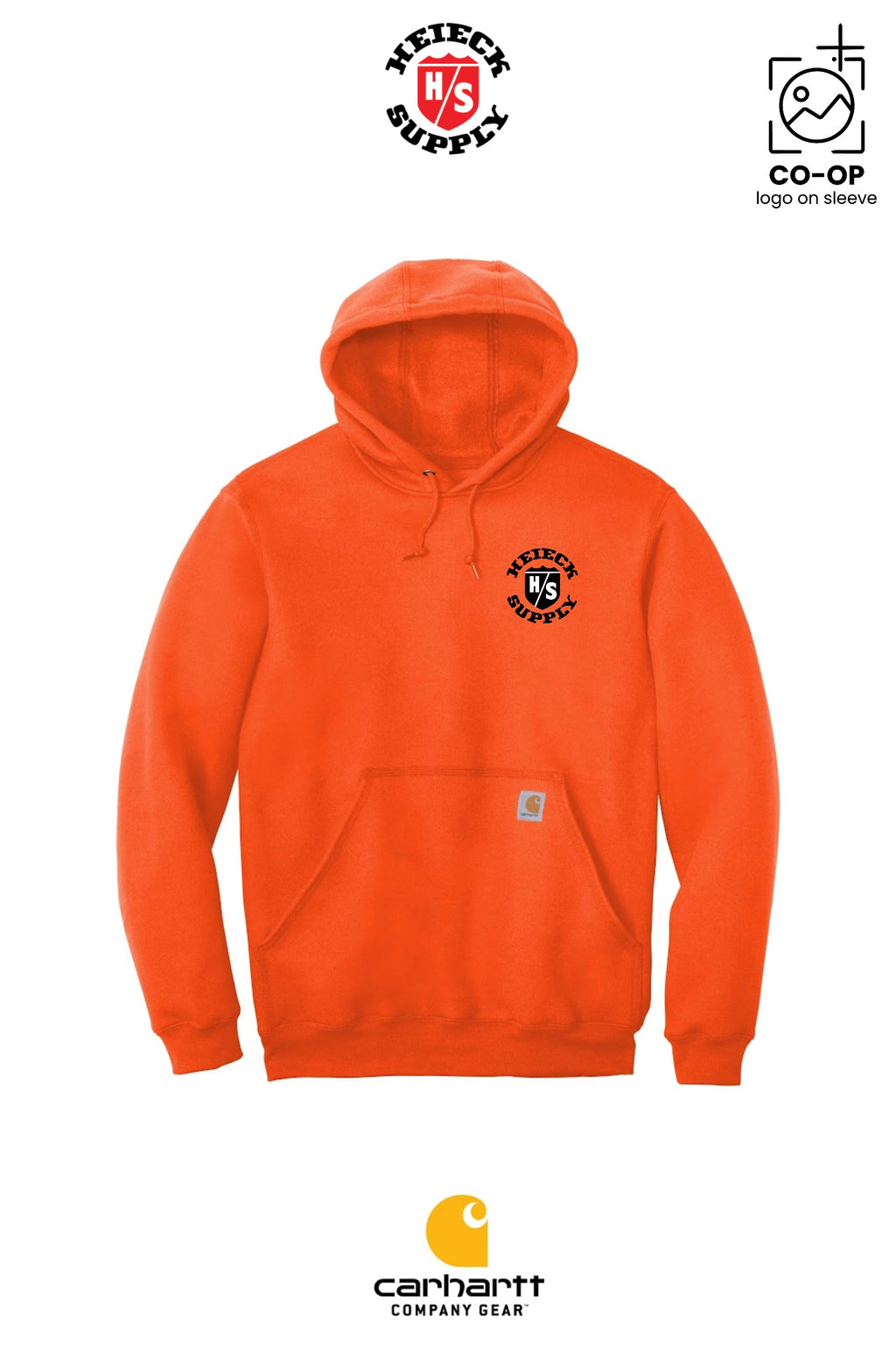 Carhartt® Midweight Hooded Sweatshirt - HEIECK SUPPLY