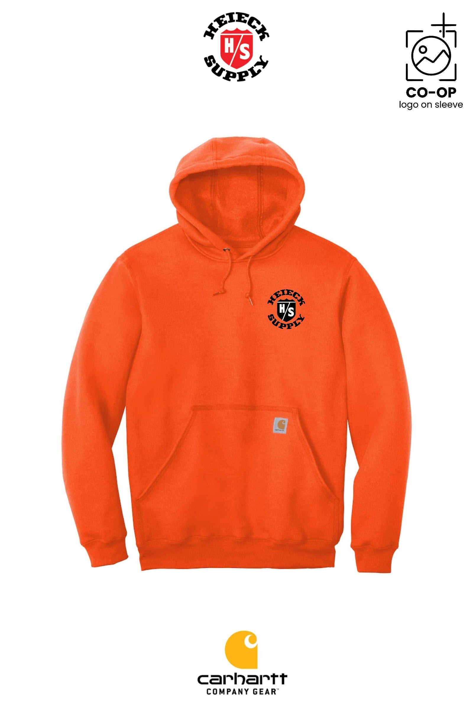Carhartt® Midweight Hooded Sweatshirt - HEIECK SUPPLY