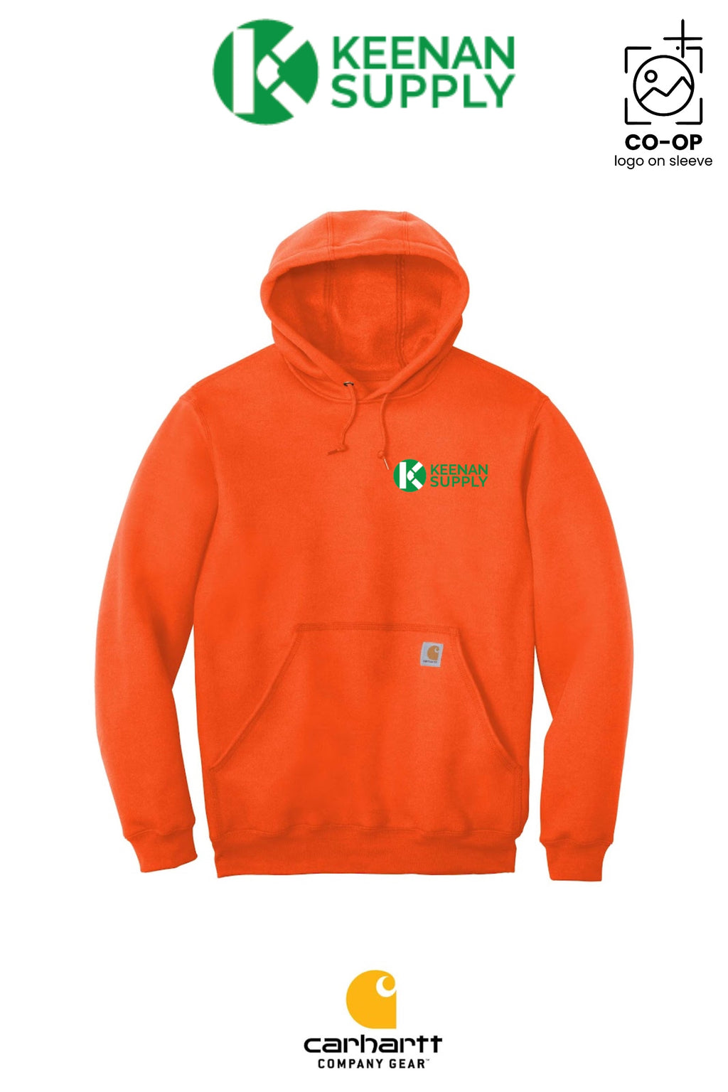 Carhartt® Midweight Hooded Sweatshirt - KEENAN SUPPLY