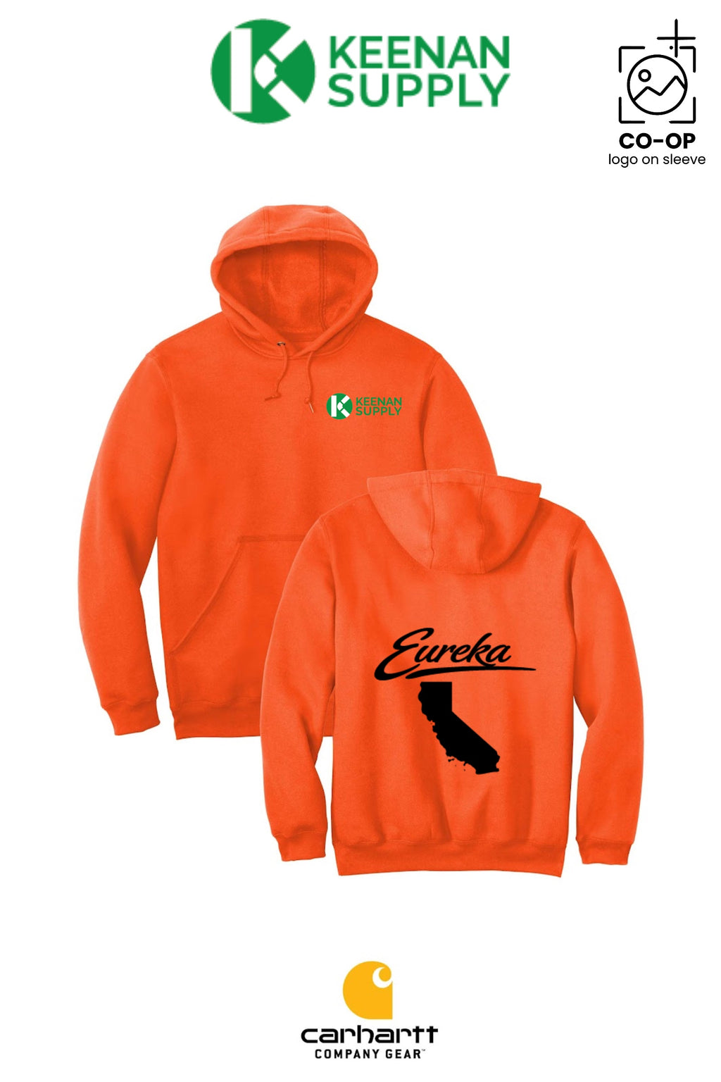 Carhartt® Midweight Hooded Sweatshirt - KEENAN SUPPLY - EUREKA