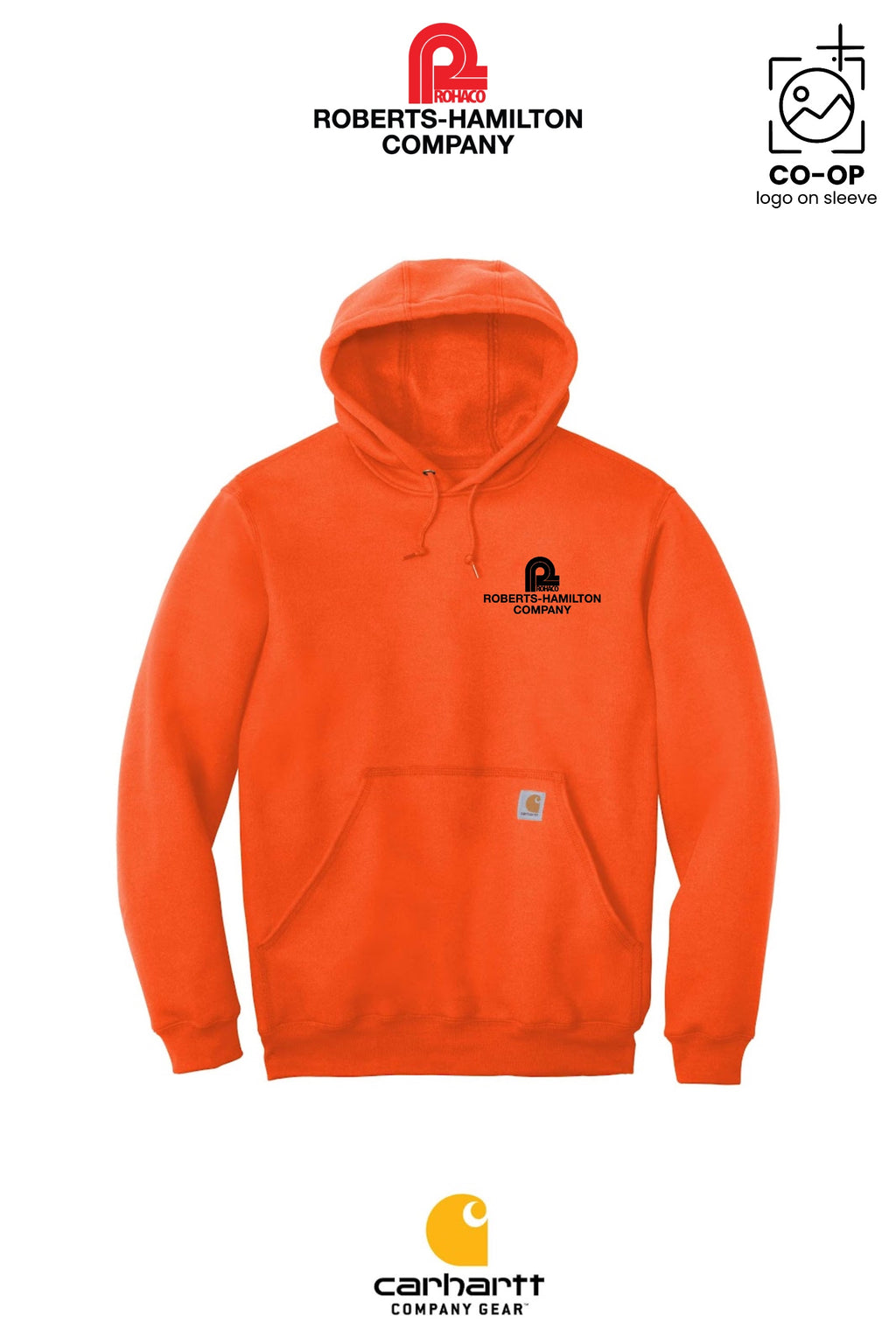 Carhartt® Midweight Hooded Sweatshirt - ROBERTS-HAMILTON