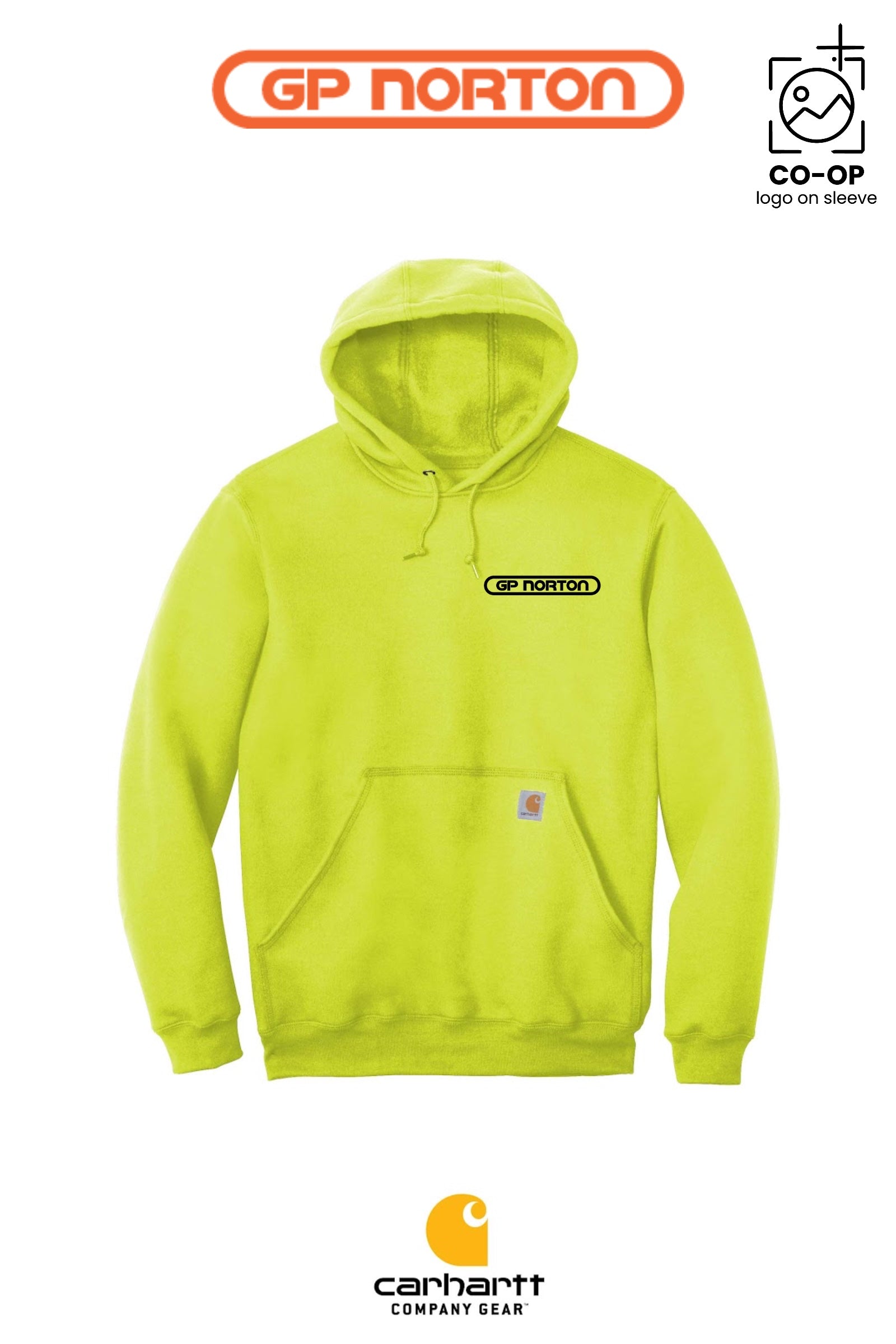 Carhartt® Midweight Hooded Sweatshirt - G P NORTON