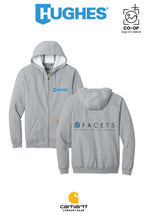 Carhartt® Midweight Hooded Zip-Front Sweatshirt - HUGHES SUPPLY - HUNTERSVILLE