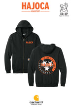 Carhartt® Midweight Hooded Zip-Front Sweatshirt - HAJOCA - KINGSPORT (Back Print)