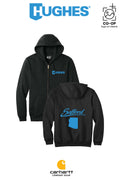 Carhartt® Midweight Hooded Zip-Front Sweatshirt - HUGHES SUPPLY - SAFFORD